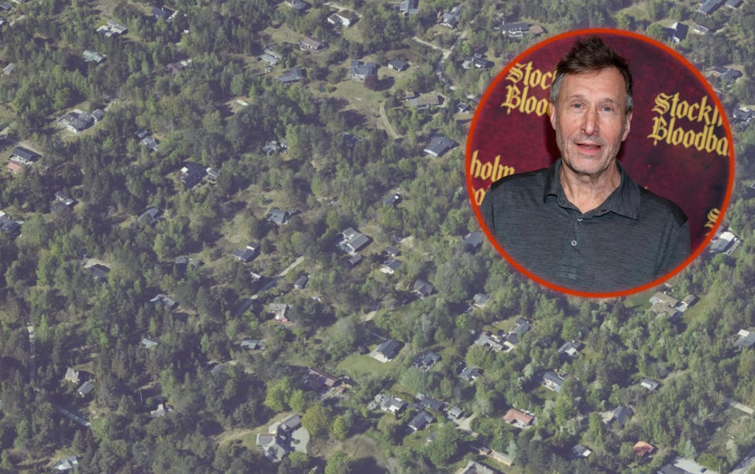 Allan Olsen og familien kommer ikke til at mangle naboer i det store sommerhusområde. Eller skøn natur.