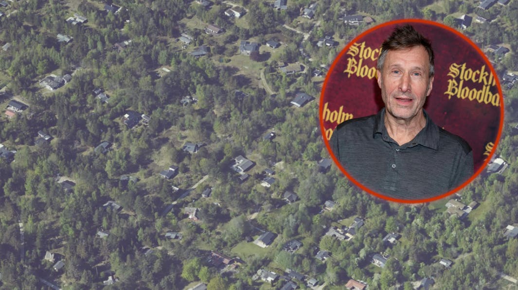 Allan Olsen og familien kommer ikke til at mangle naboer i det store sommerhusområde. Eller skøn natur.