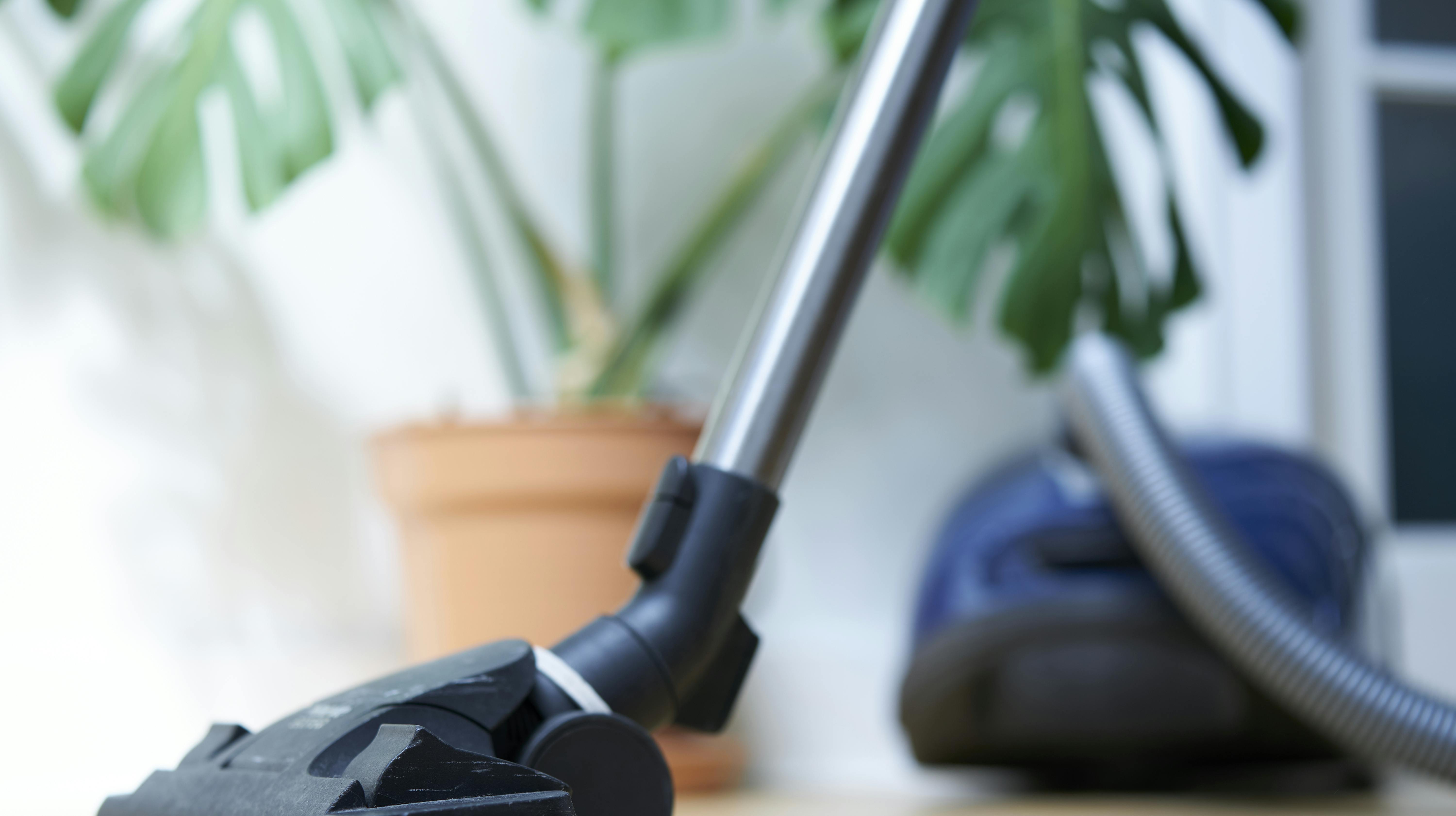 Manden kom galt afsted med støvsugeren.