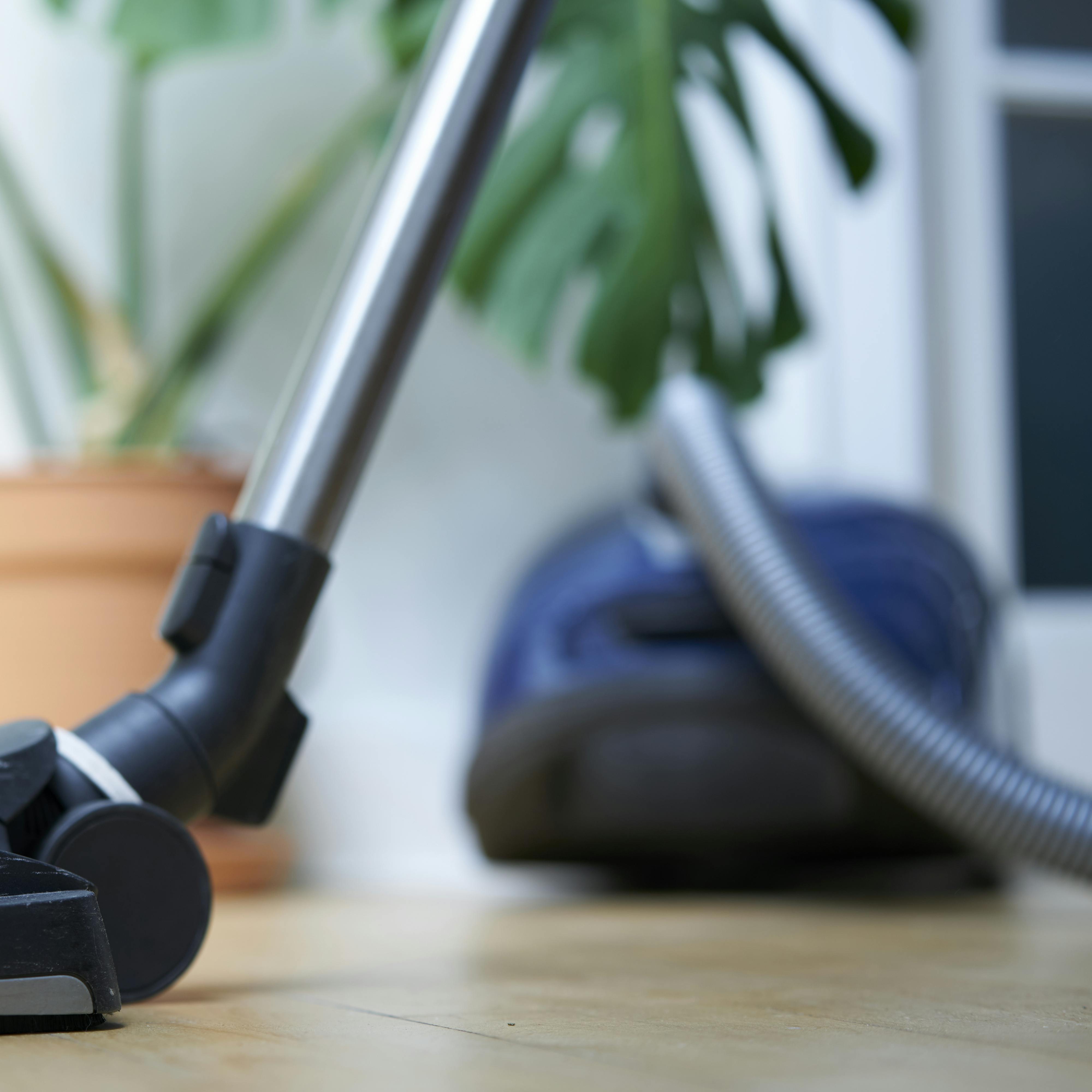 Manden kom galt afsted med støvsugeren.