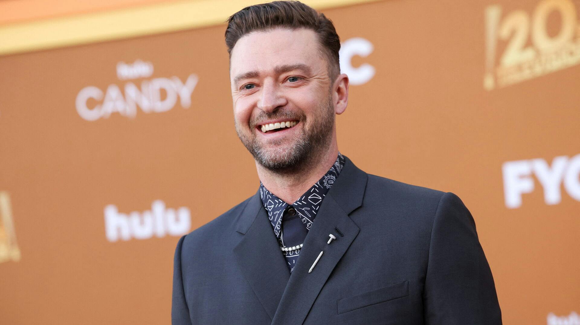 Singer Justin Timberlake attend an event for the television series Candy at El Capitan theatre in Los Angeles, California, U.S. May 9, 2022. REUTERS/Mario Anzuoni