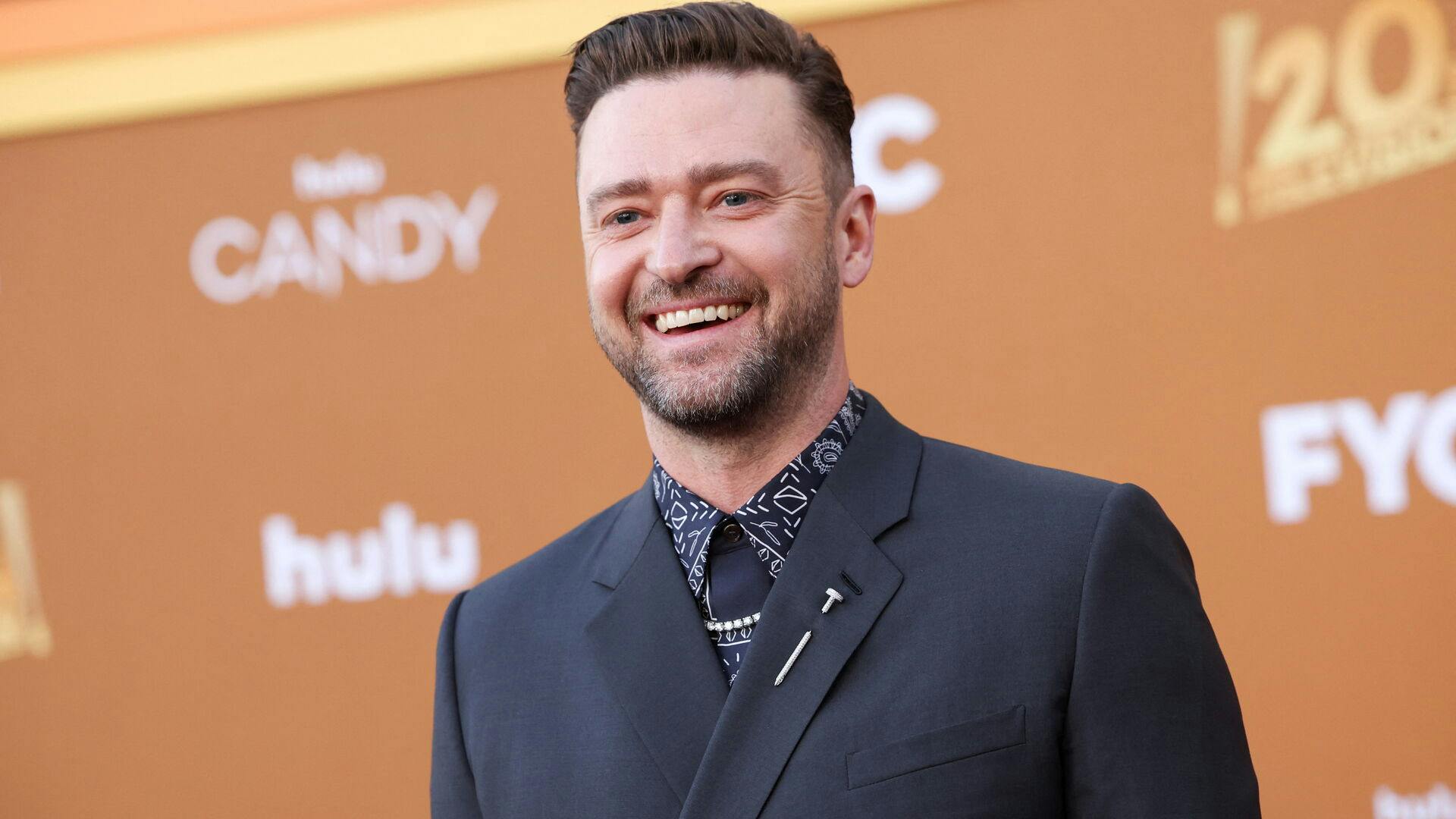 Singer Justin Timberlake attend an event for the television series Candy at El Capitan theatre in Los Angeles, California, U.S. May 9, 2022. REUTERS/Mario Anzuoni