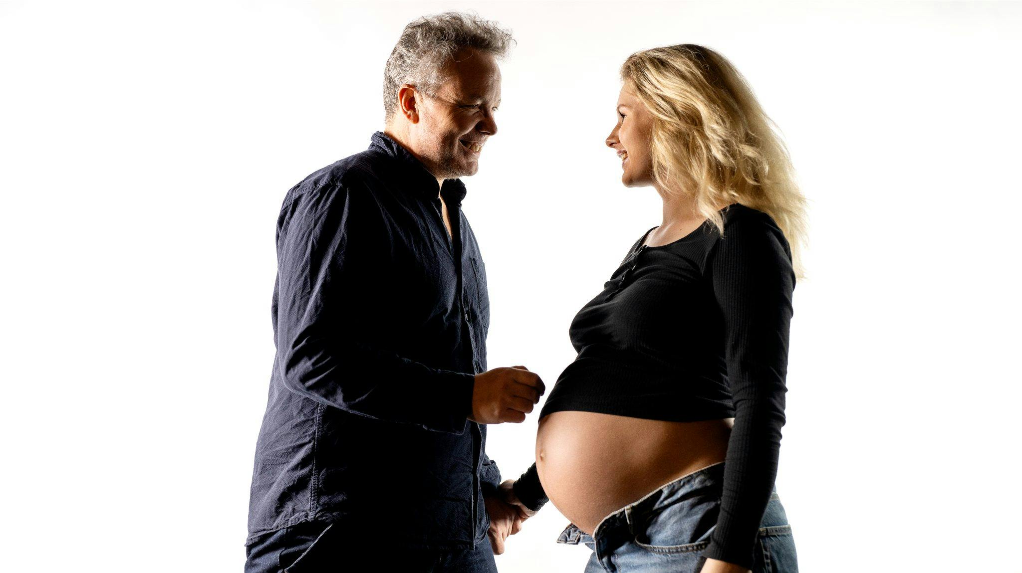 Rasmus Nøhr og kæresten Agnes Gjetting.