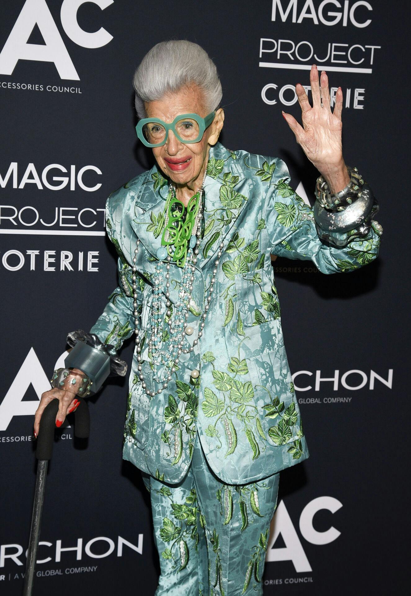 Iris Apfel har modtaget priser for sin stil.