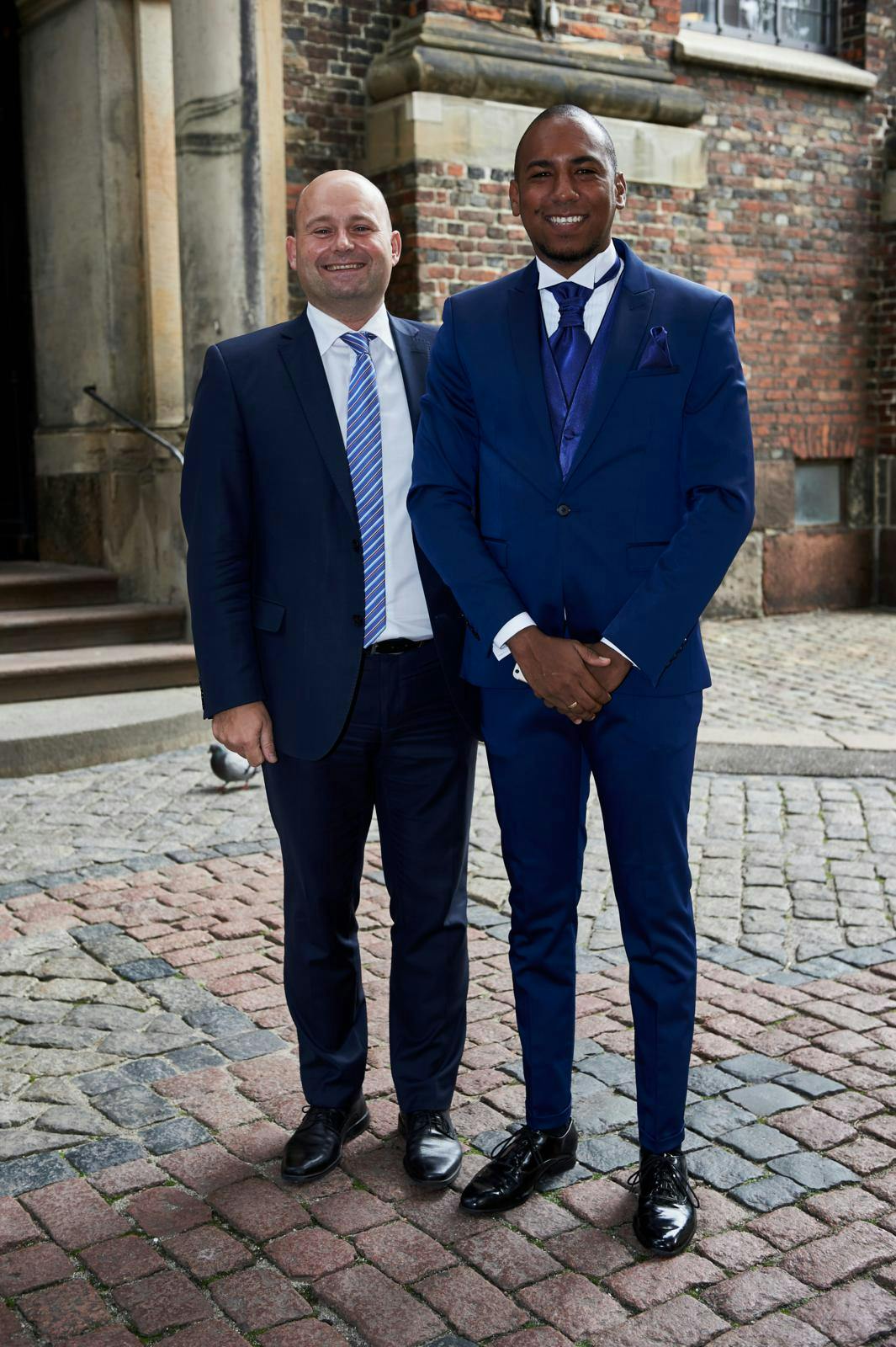 Det blev rådhuset og ikke en kirke for parret, der her ses, da partifælden Mette Abildgaard og Jacob Juulsager skulle giftes i 2016.