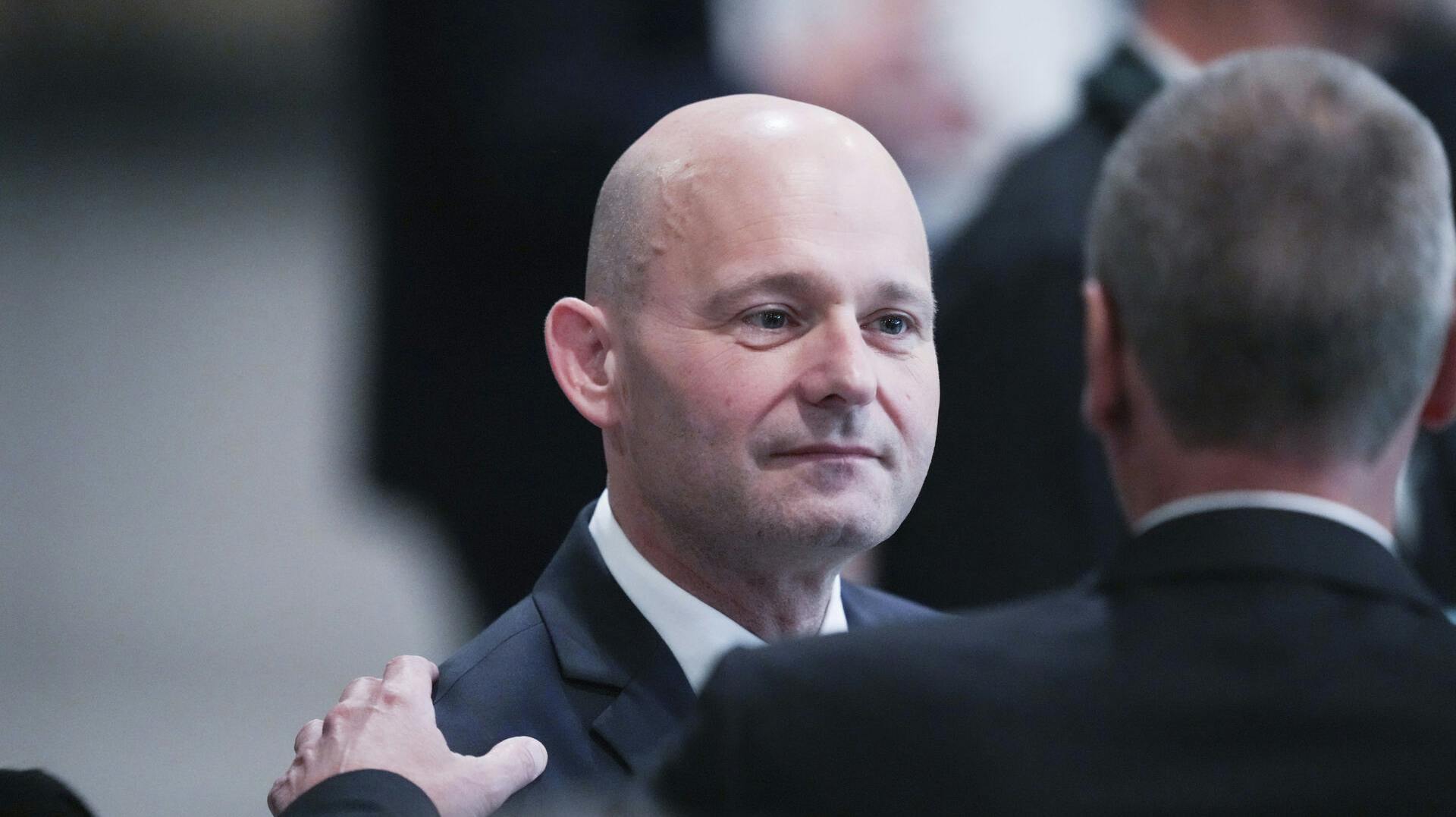 Søren Pape Poulsen. Konservative Folkeparti holder landsråd i MCH Herning Kongrescenter lørdag den 23. september 2023.. (Foto: Claus Fisker/Ritzau Scanpix)