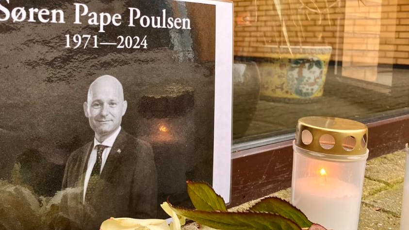 Søren Pape Poulsen faldt om på Hotel Skibelund Krat i Vejen.