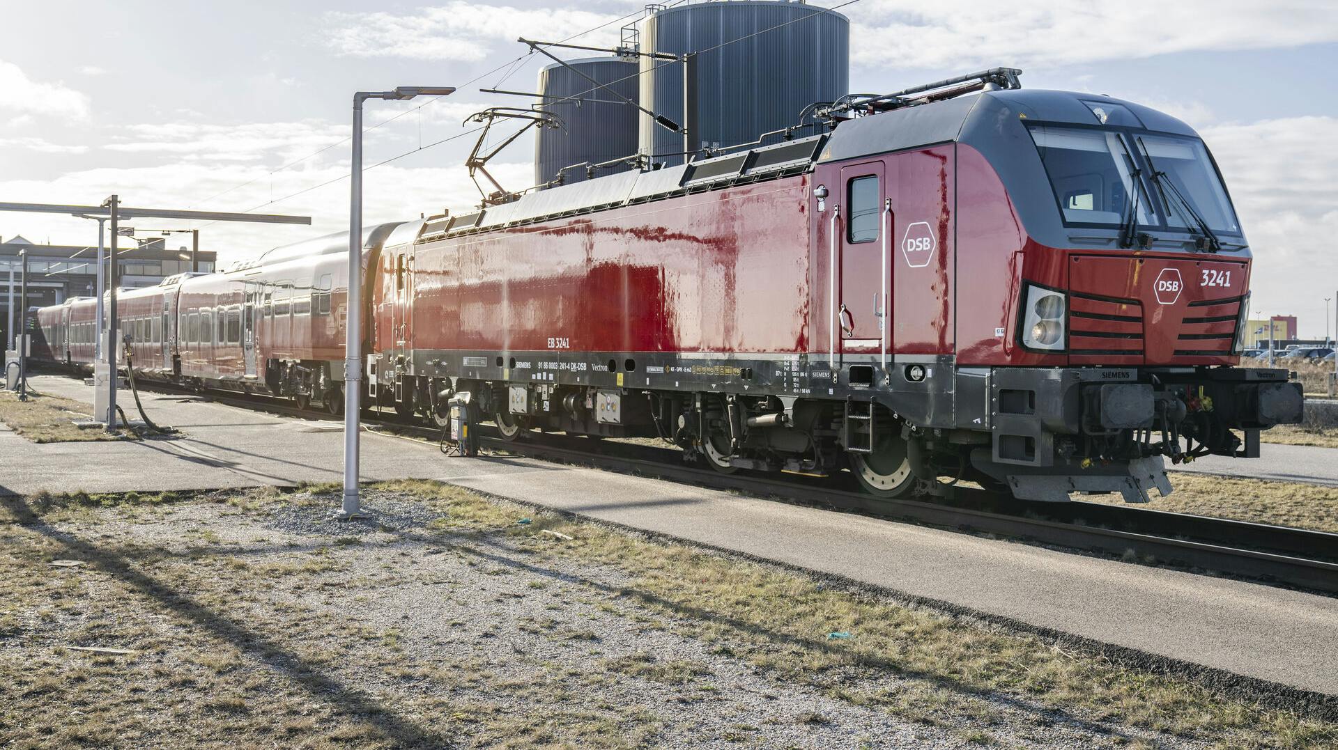 Toget på billedet har ikke noget med historien at gøre. Arkivfoto.
