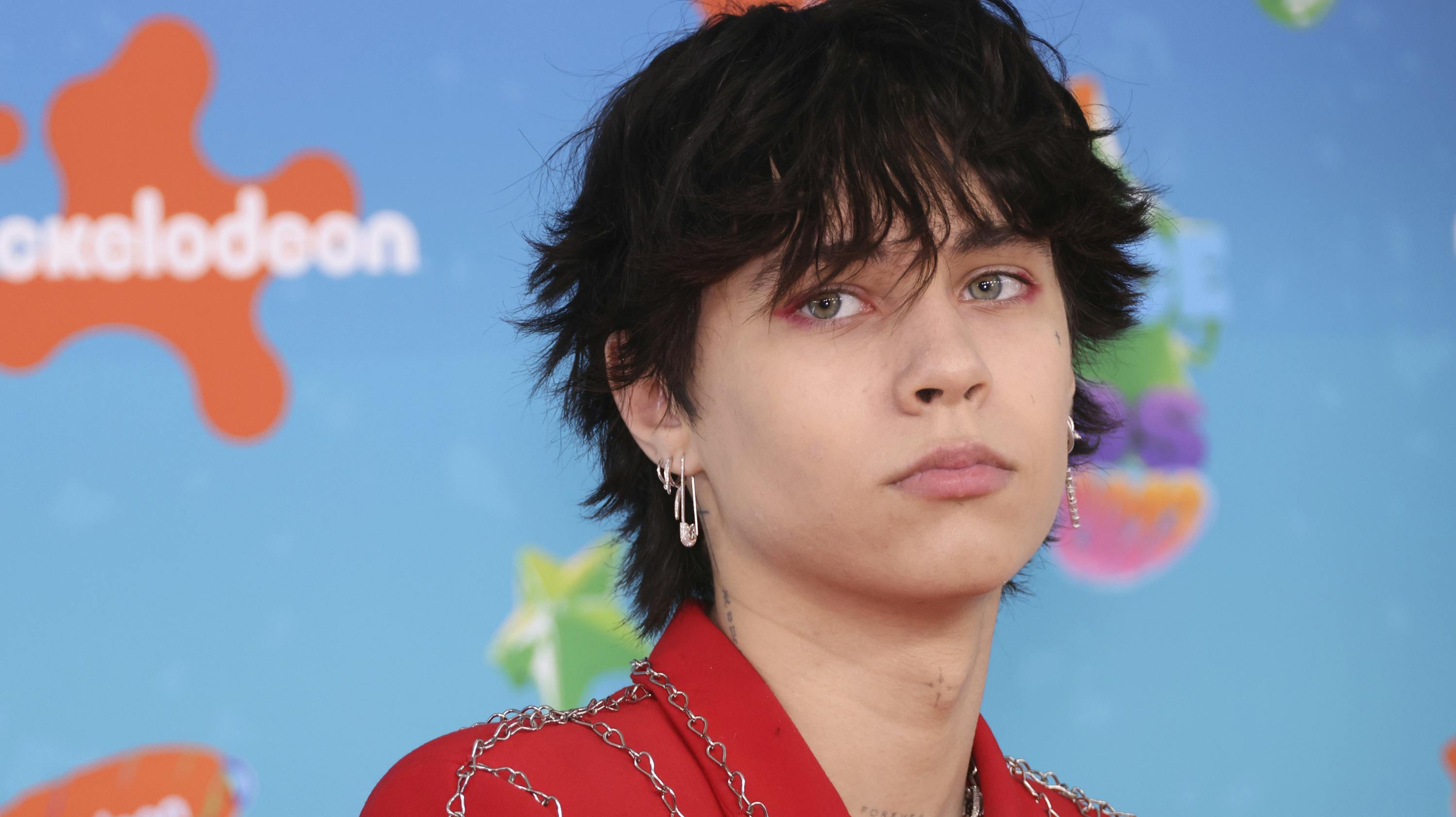 Landon Barker arrives at the Nickelodeon Kids' Choice Awards on Saturday, March 4, 2023, at Microsoft Theater in Los Angeles. (Photo by Willy Sanjuan/Invision/AP)