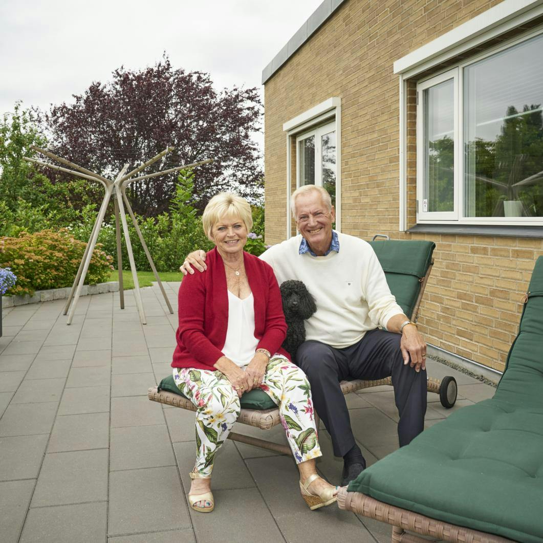 Reportage hos Keld og Hilda Heick