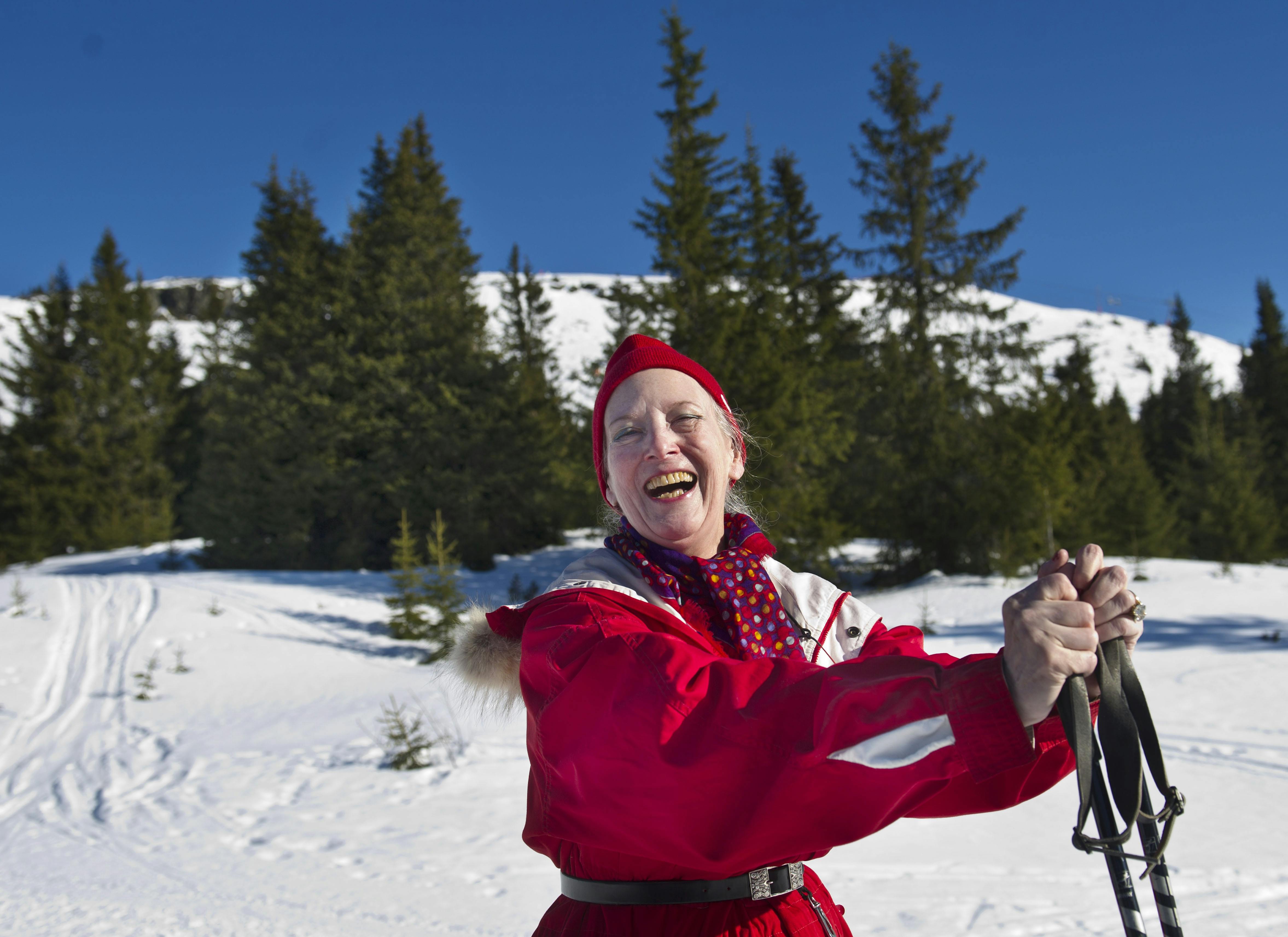Tidligere stod Margrethe på ski i Norge, men skavankerne har sat en stopper for det.