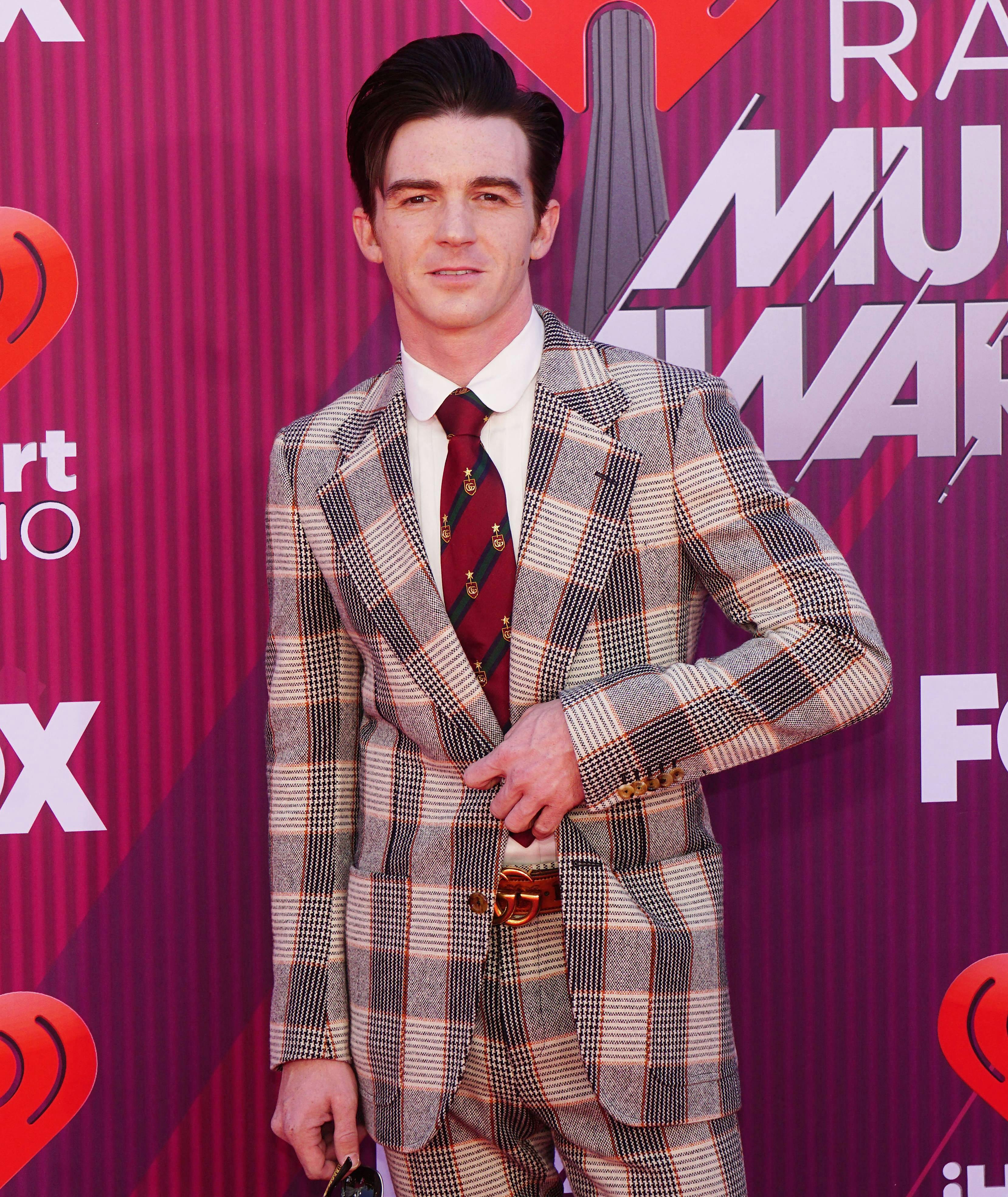 Kacey Musgraves 099 attends the 2019 iHeartRadio Music Awards which broadcasted live on FOX at Microsoft Theater on March 14, 2019 in Los Angeles, California. 14 Mar 2019 Pictured: Drake Bell. Photo credit: Camera Press / MEGA TheMegaAgency.com +1 888 505 6342 (Mega Agency TagID: MEGA381068_001.jpg) [Photo via Mega Agency]