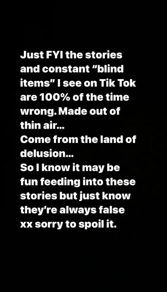 Hailey Bieber melder klart ud på sin Instagram-profil.