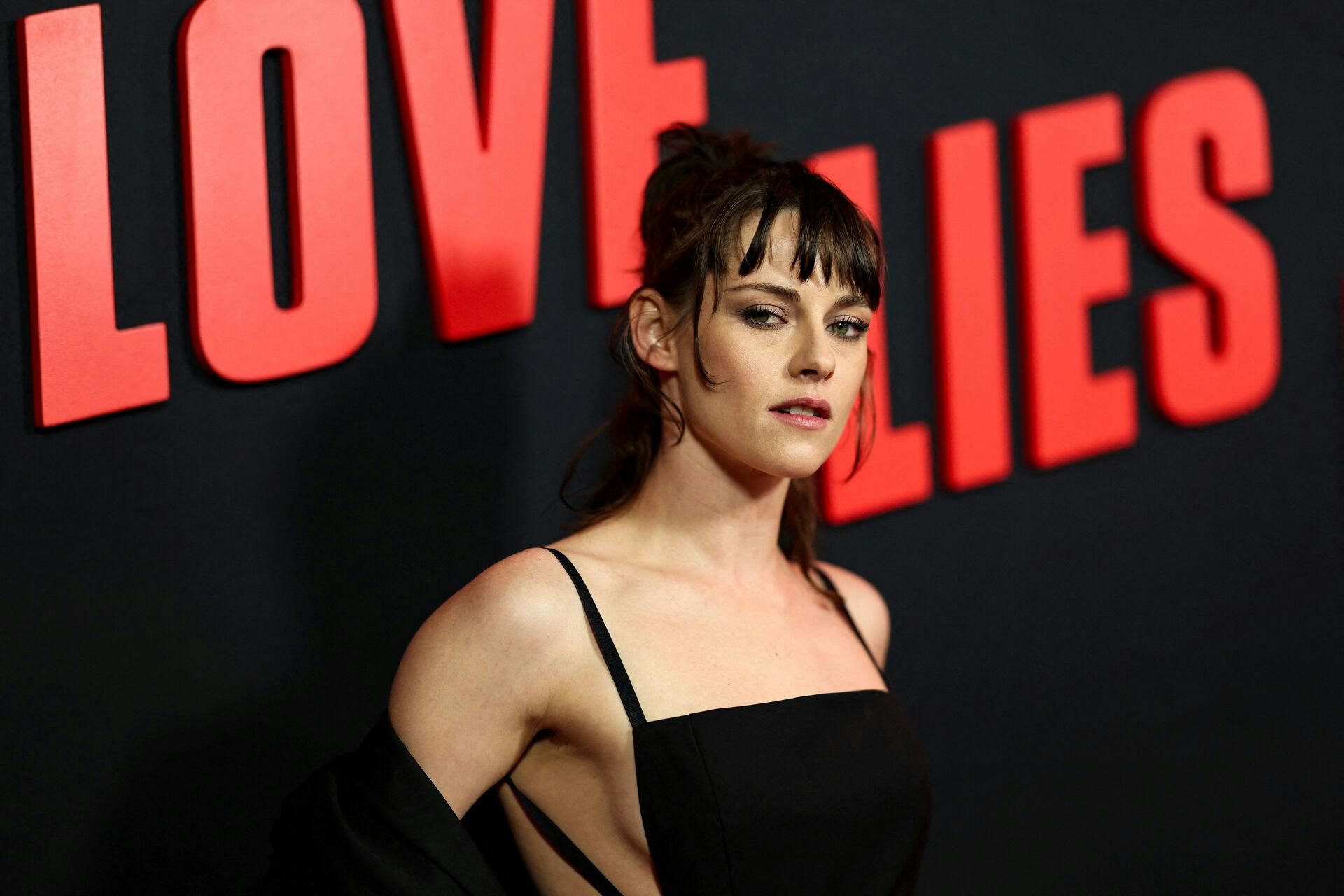 Cast member Kristen Stewart attends a premiere for the film Love Lies Bleeding in Beverly Hills, California, U.S., March 5, 2024. REUTERS/Mario Anzuoni