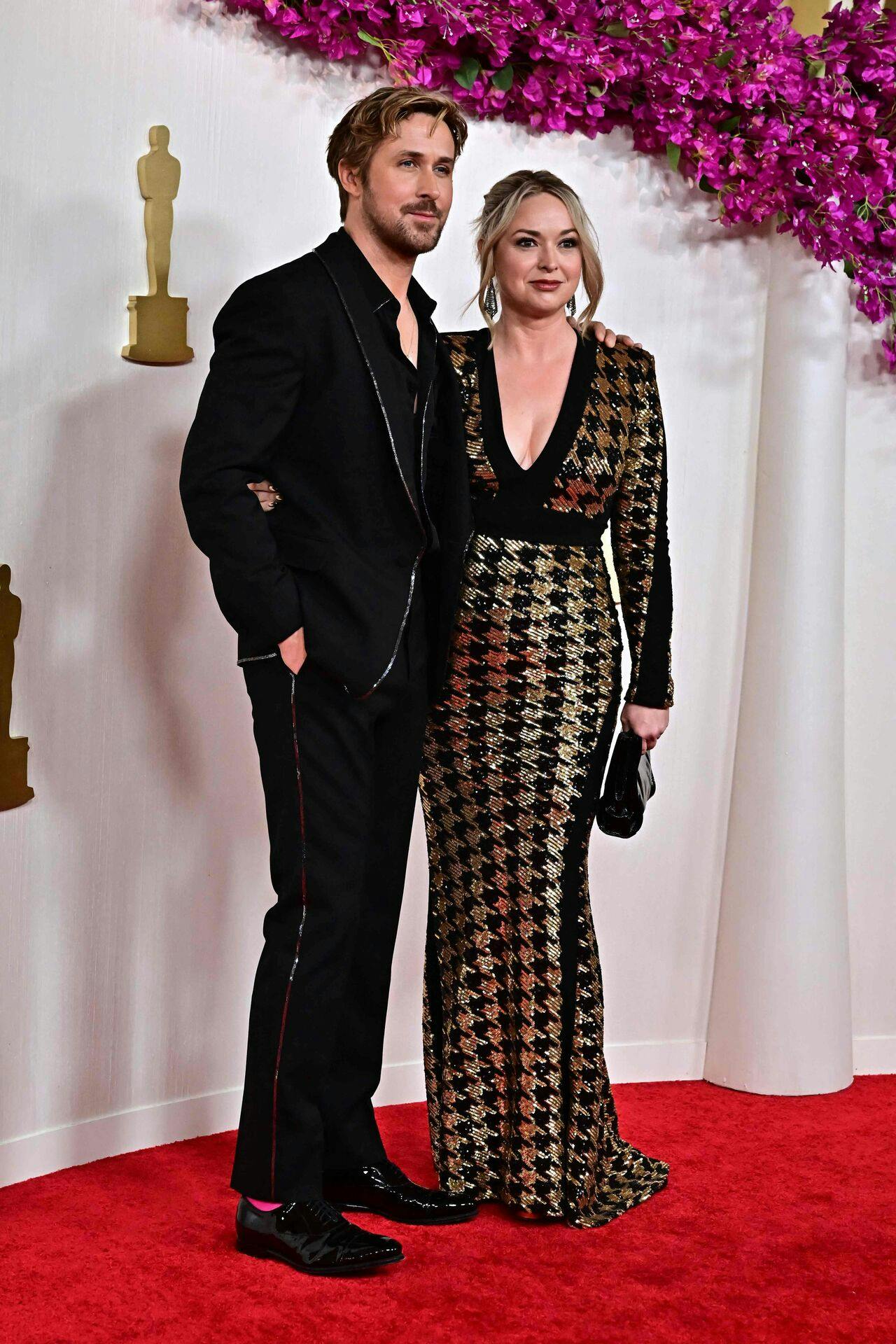 Ryan Gosling med søsteren Mandy.