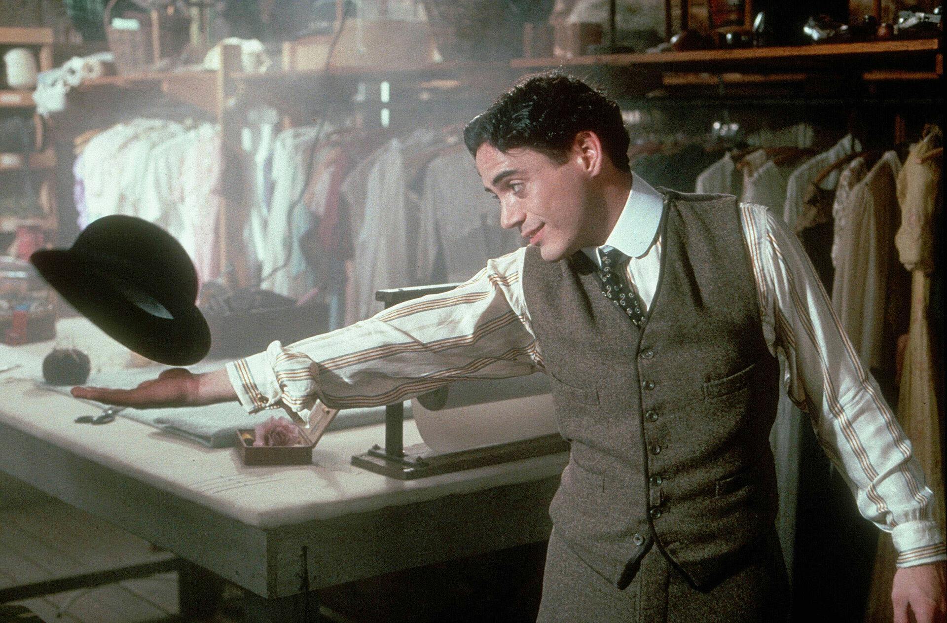 Robert Downey Jr. blev nomineret til en Oscar for sin rolle i "Chaplin" i 1992.