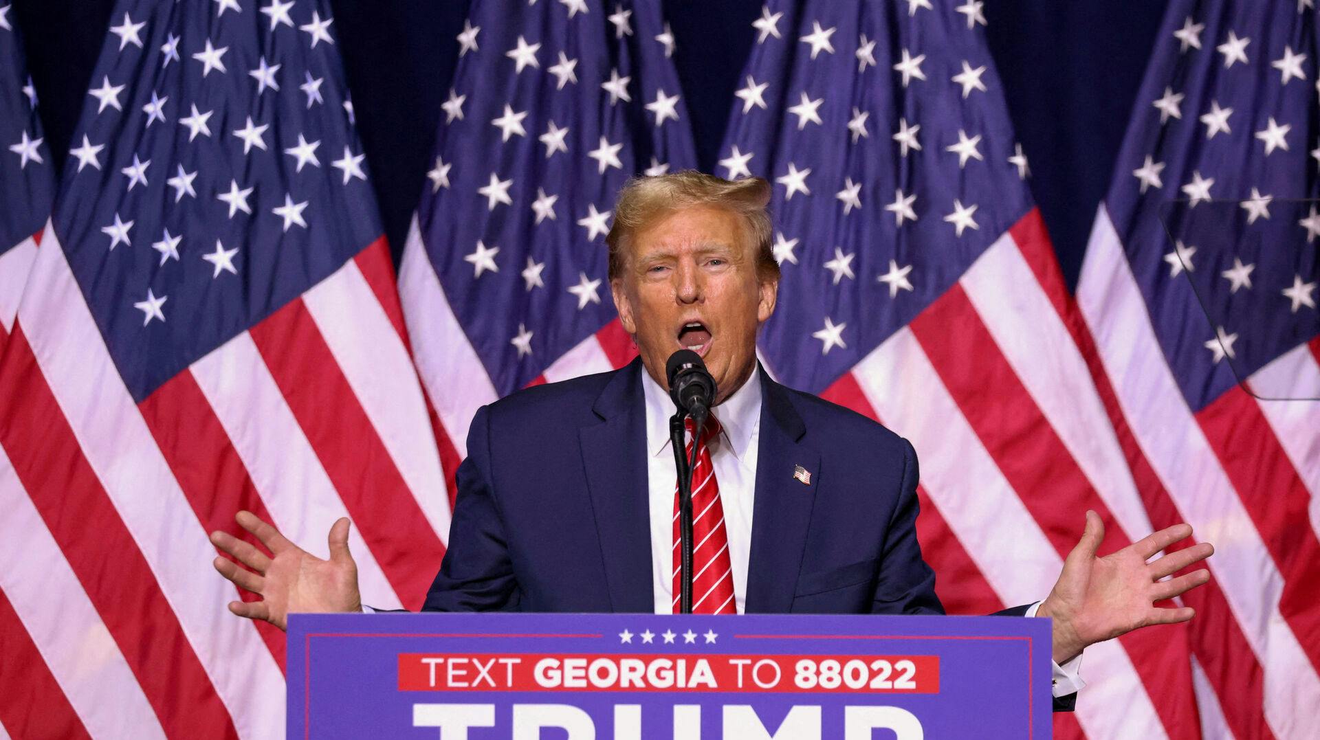 Meget kan man sige om Trump - også at han er myreflittig, når det gælder om at få opmærksomheden.