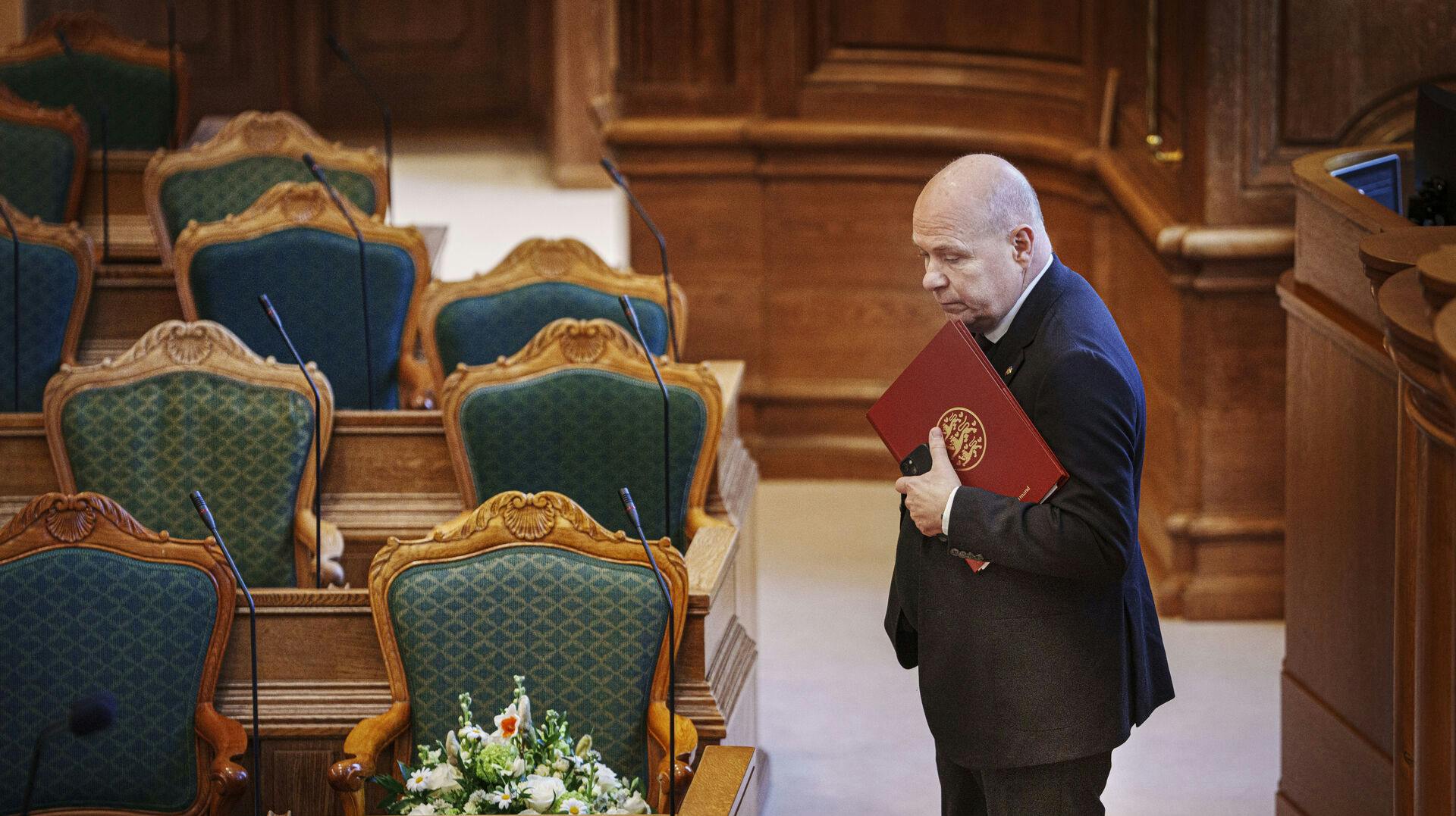 Søren Pape Poulsen døde af en hjerneblødning.