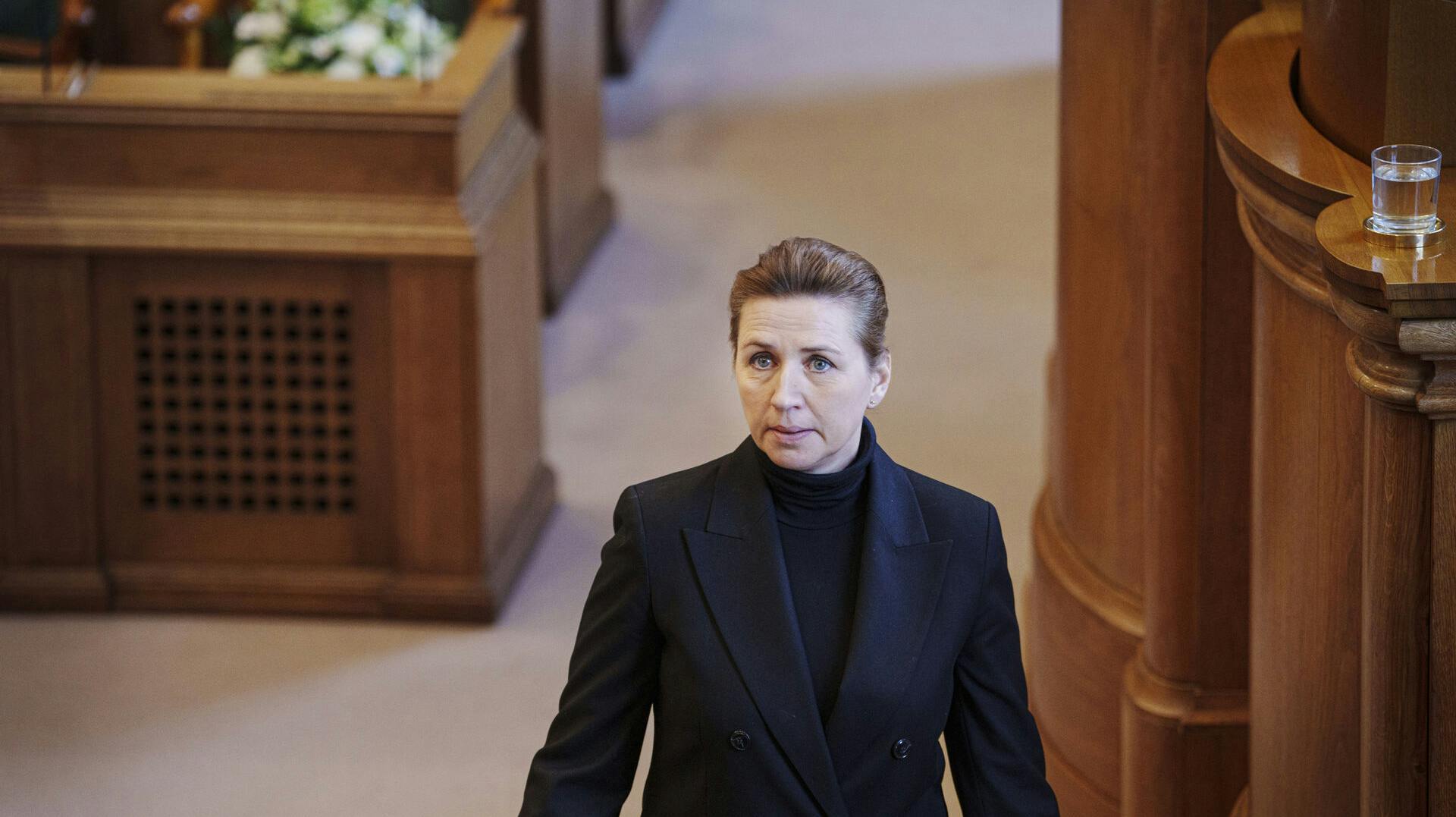 Mette Frederiksen reagerer igen på den afbrudte tale på kvindernes internationale kampdag i Store Vega.