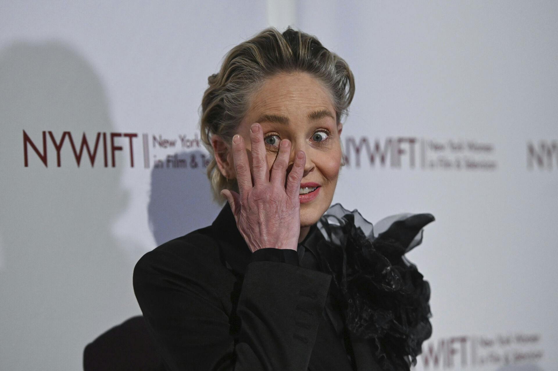 Photo by: NDZ/STAR MAX/IPx 2023 3/28/23 Sharon Stone at the New York Women In Film And Television's 43rd Annual Muse Awards at Cipriani 42nd Street on March 28, 2023 in New York City.