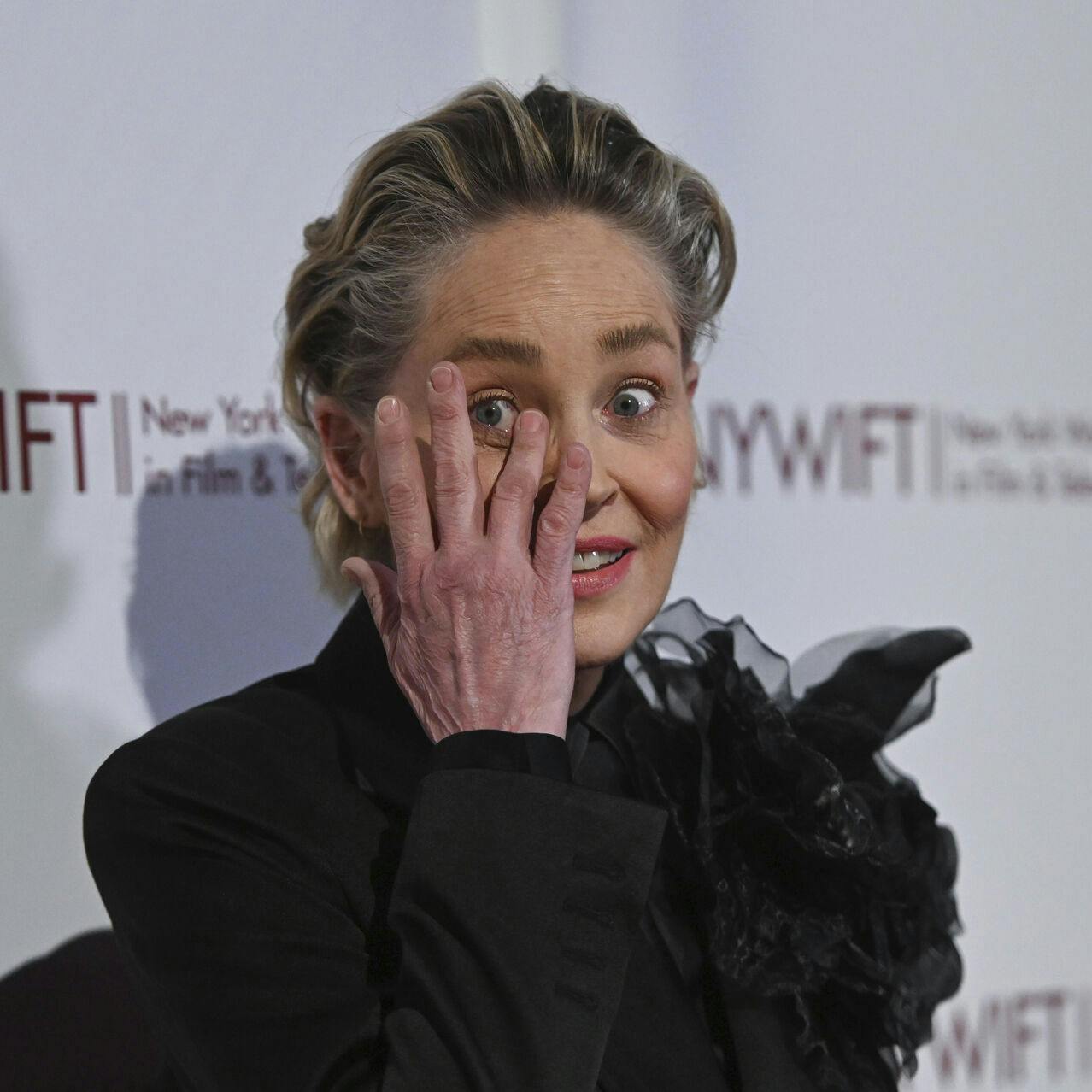 Photo by: NDZ/STAR MAX/IPx 2023 3/28/23 Sharon Stone at the New York Women In Film And Television's 43rd Annual Muse Awards at Cipriani 42nd Street on March 28, 2023 in New York City.
