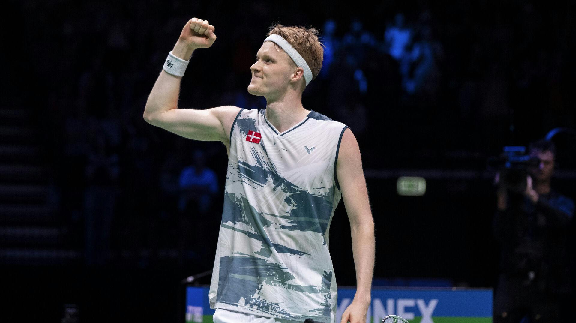 Anders Antonsen nyder godt af samarbejdet med træner Joachim Persson. 