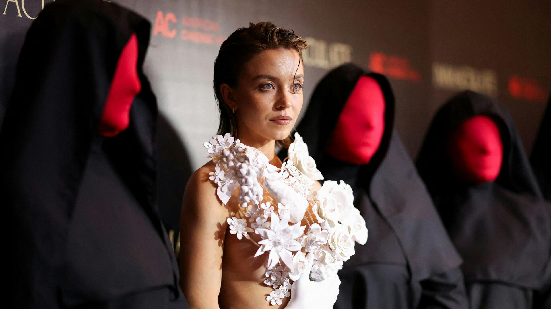 Cast member Sydney Sweeney attends the premiere of the film "Immaculate" in Los Angeles, California, U.S., March 15, 2024. REUTERS/Mario Anzuoni