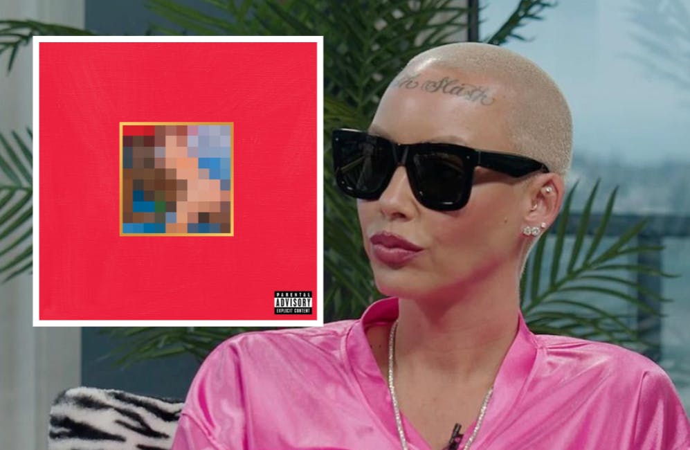 Amber Rose mener at have været mere end bare inspiration til Kanyes populære album "My Beautiful Dark Twisted Fantasy" fra 2010.