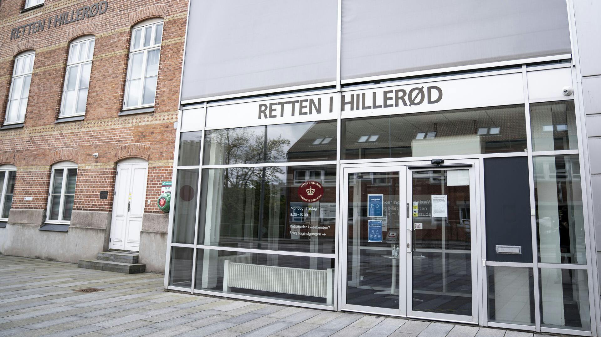 Retten i Hillerød, søndag den 17. maj 2020.