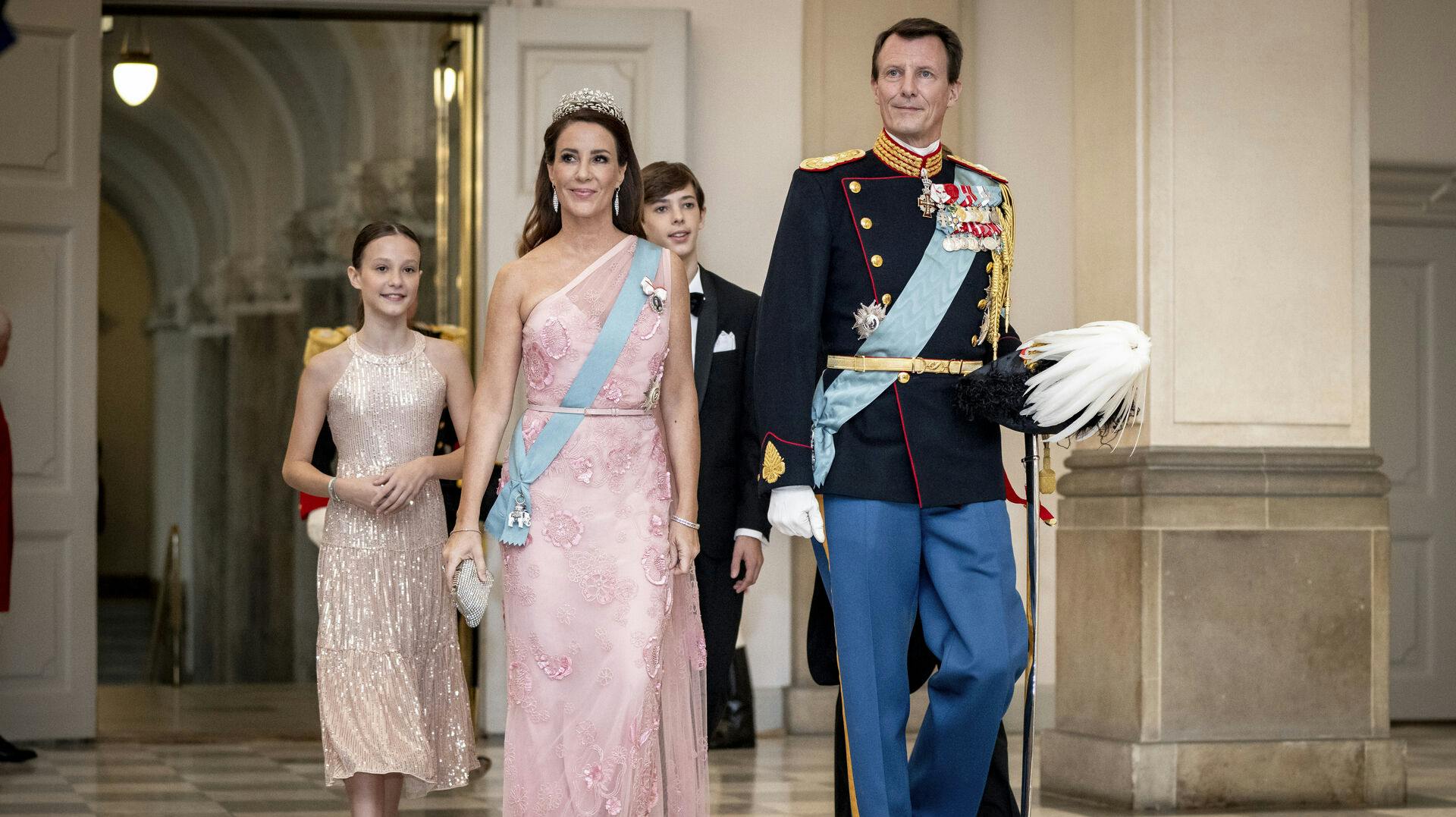 Prins Joachim og prinsesse Marie har brugt torsdag aften i fornemt selskab (arkivfoto).