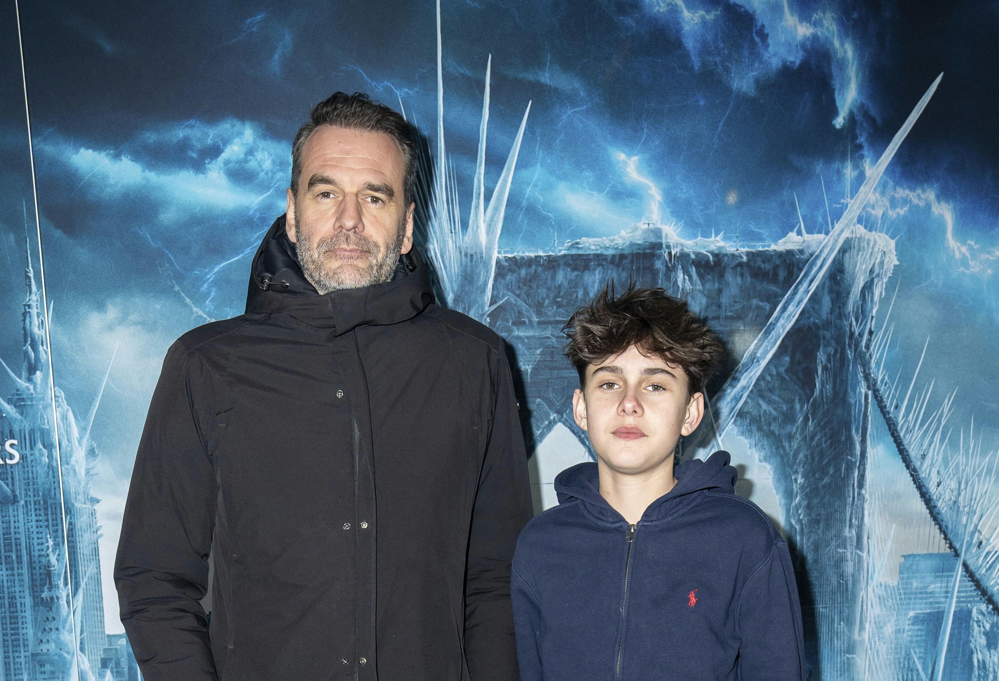 Jesper Buch var til "Ghostbusters: Frozen Empire" med sønnen Oscar. 