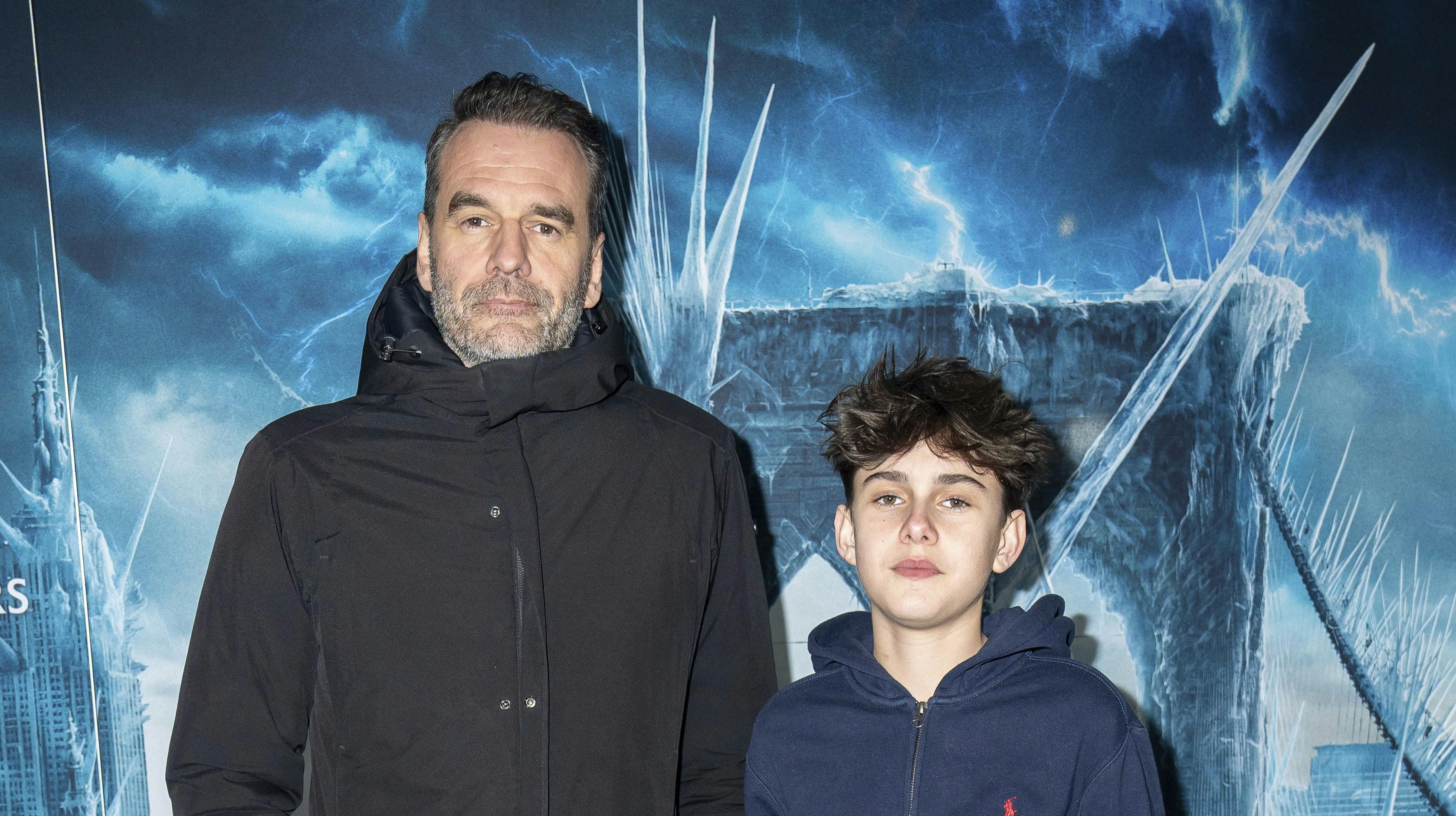 Jesper Buch var til "Ghostbusters: Frozen Empire" med sønnen Oscar.