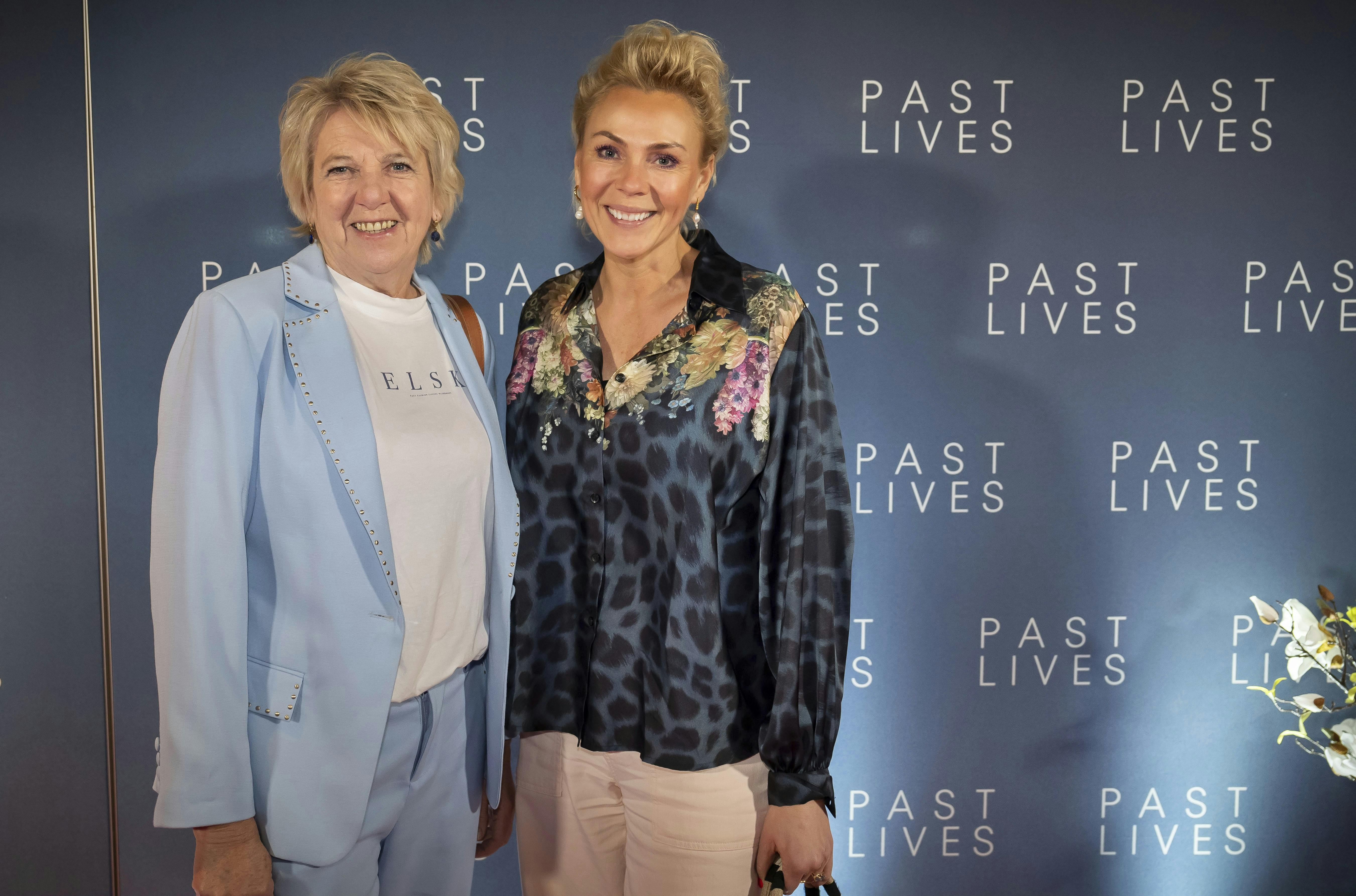 Lene Beier havde sin mor Jytte Ransborg med til premiere på "Past Lives".