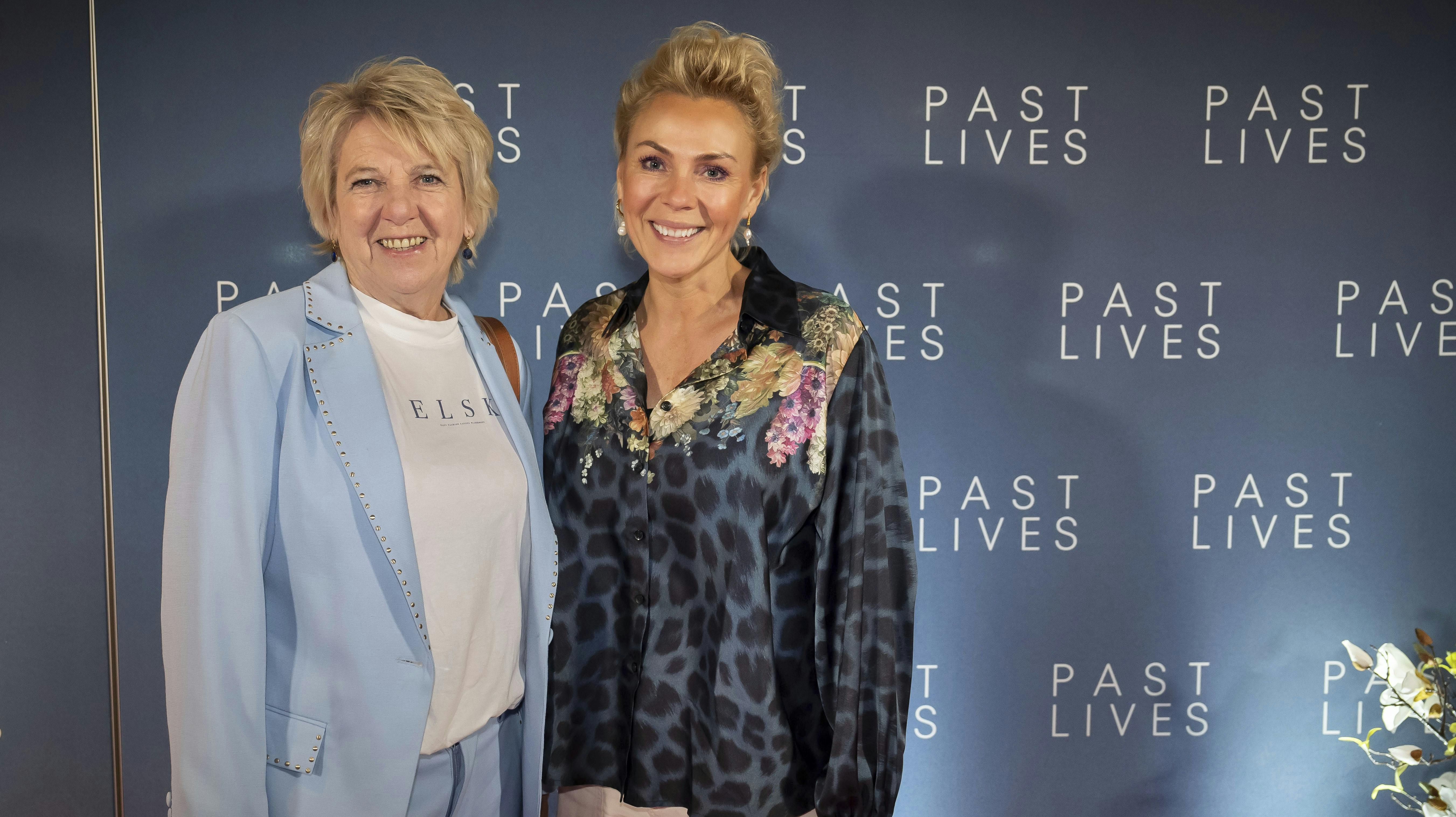 Lene Beier havde sin mor Jytte Ransborg med til premiere på "Past Lives".