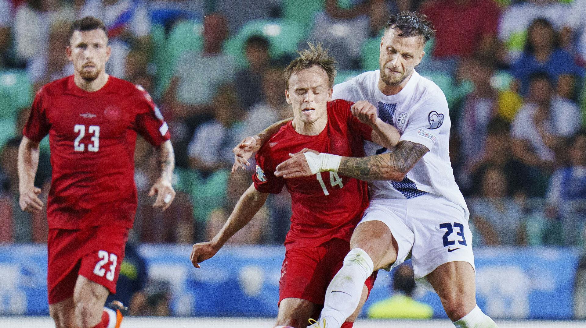 Mikkel Damsgaard kan se frem til nogle tiltrængte minutter på grønsværen i Brøndby. 
