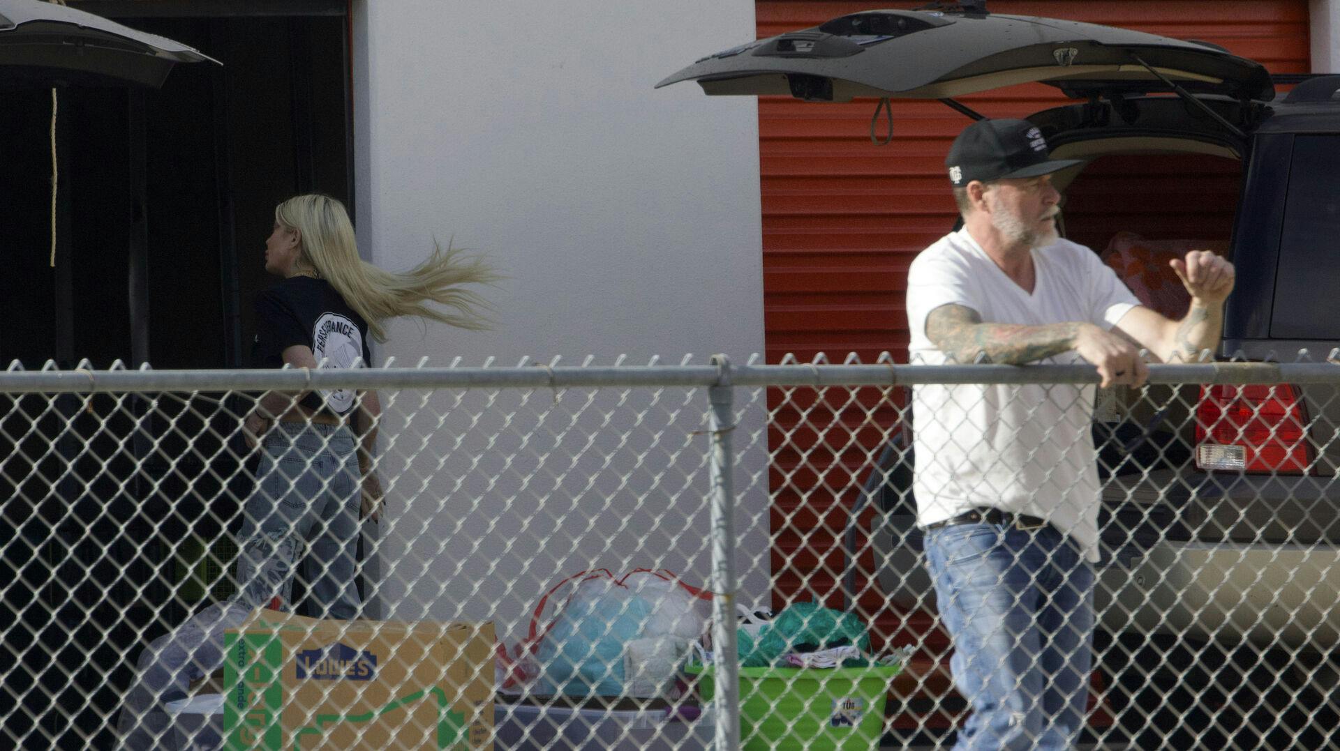 Det er tydeligt, at afstanden mellem Tori Spelling og Dean McDermott er større end nogensinde.