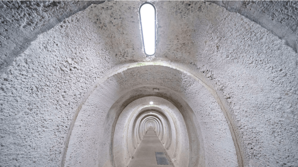 Koldkrigsmuseet Regan Vest blev indviet i februar 2023, hvilket ses her på billedet, og museumsdirektøren oplever stigende interesse. Også flere bunkermuseer mærker opmærksomhed og peger på en usikker verdenssituation som en delvis forklaring.
