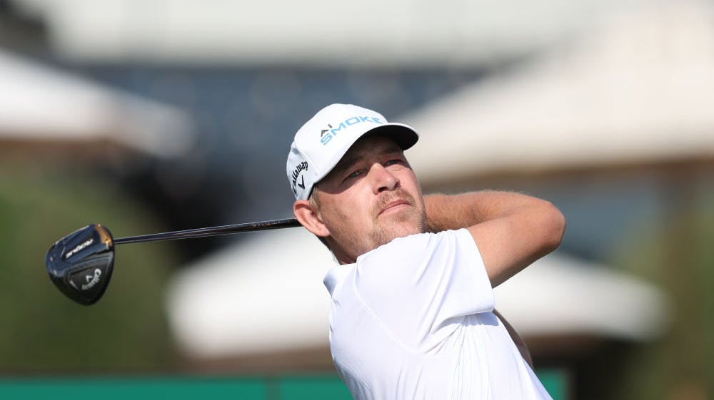 Jeff Winther er bedst placerede dansker inden finalerunden i Hero Indian Open. Han er 11 slag fra førstepladsen. (Arkivfoto).