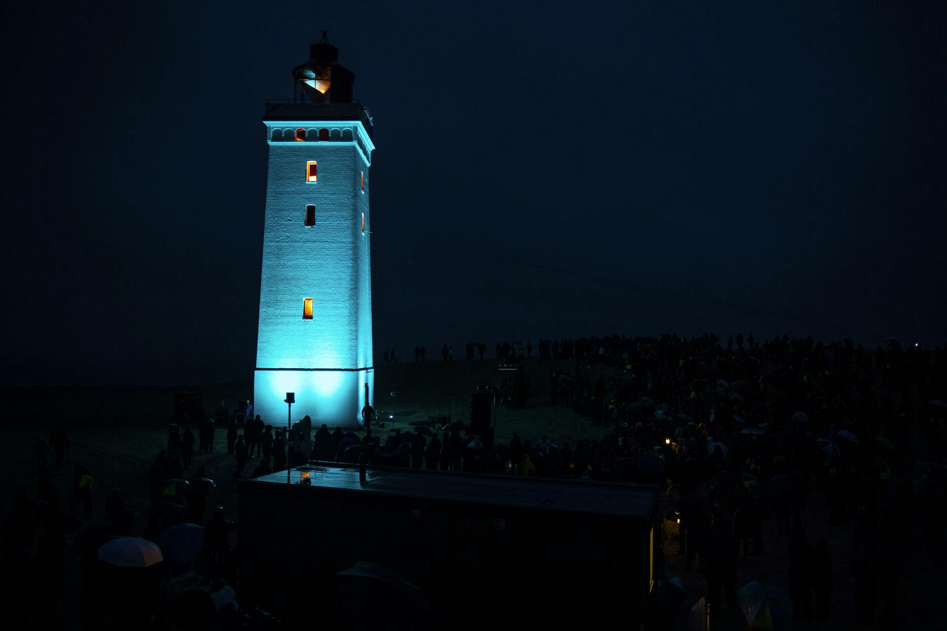 Rubjerg Knude Fyr er 23 meter højt og 120 år gammelt.