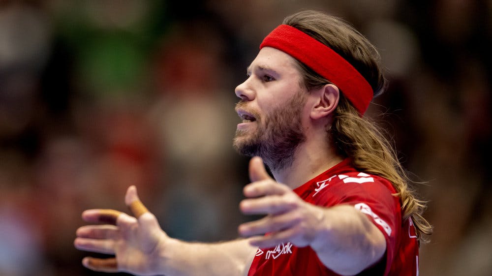 Aalborg-bagspilleren Mikkel Hansen indstiller sin håndboldkarriere til sommer. (Arkivfoto).  