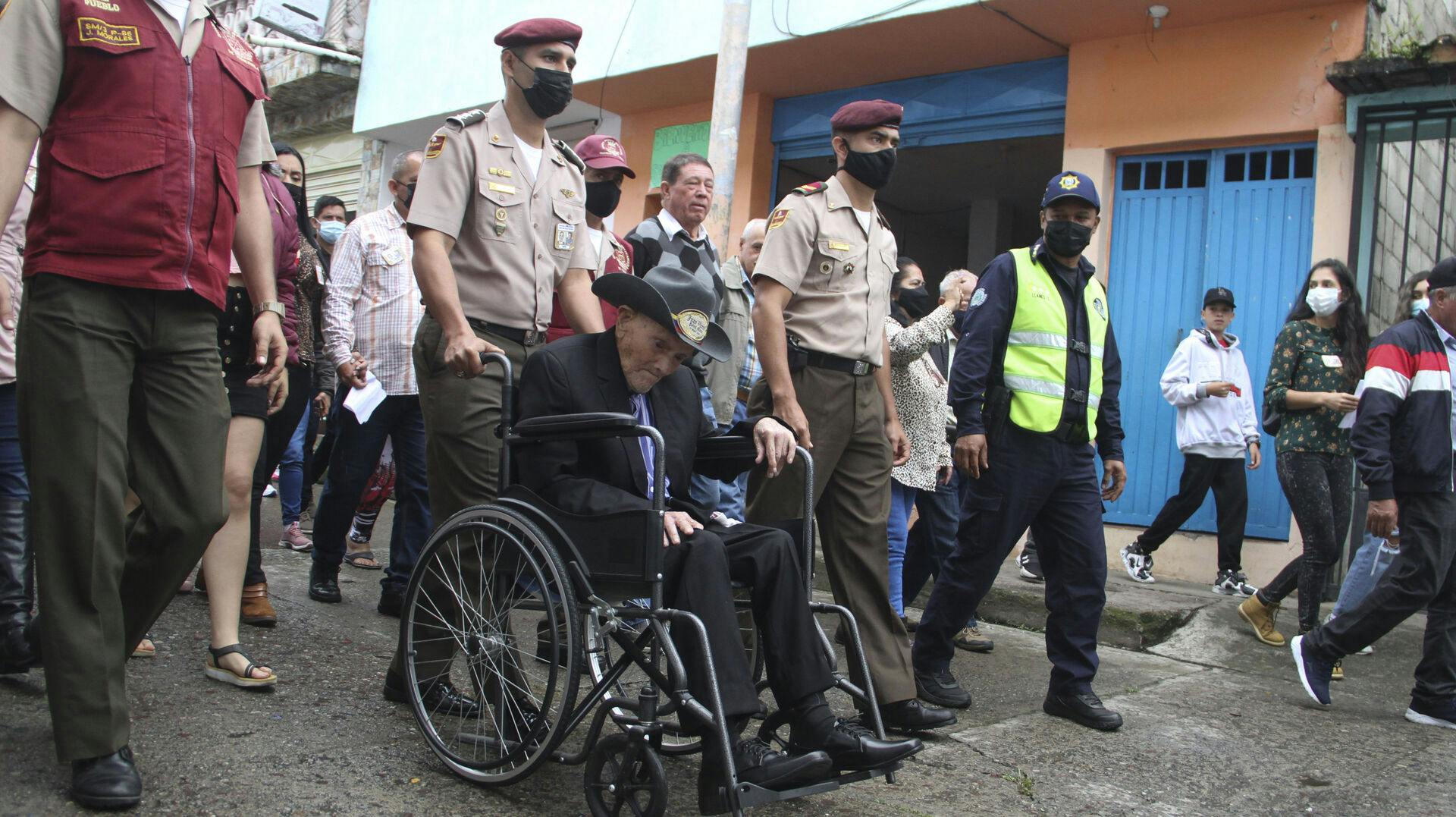 Det skulle hjælp til i den sidste tid, som Juan Vicente Pérez Mora fik på denne jord.