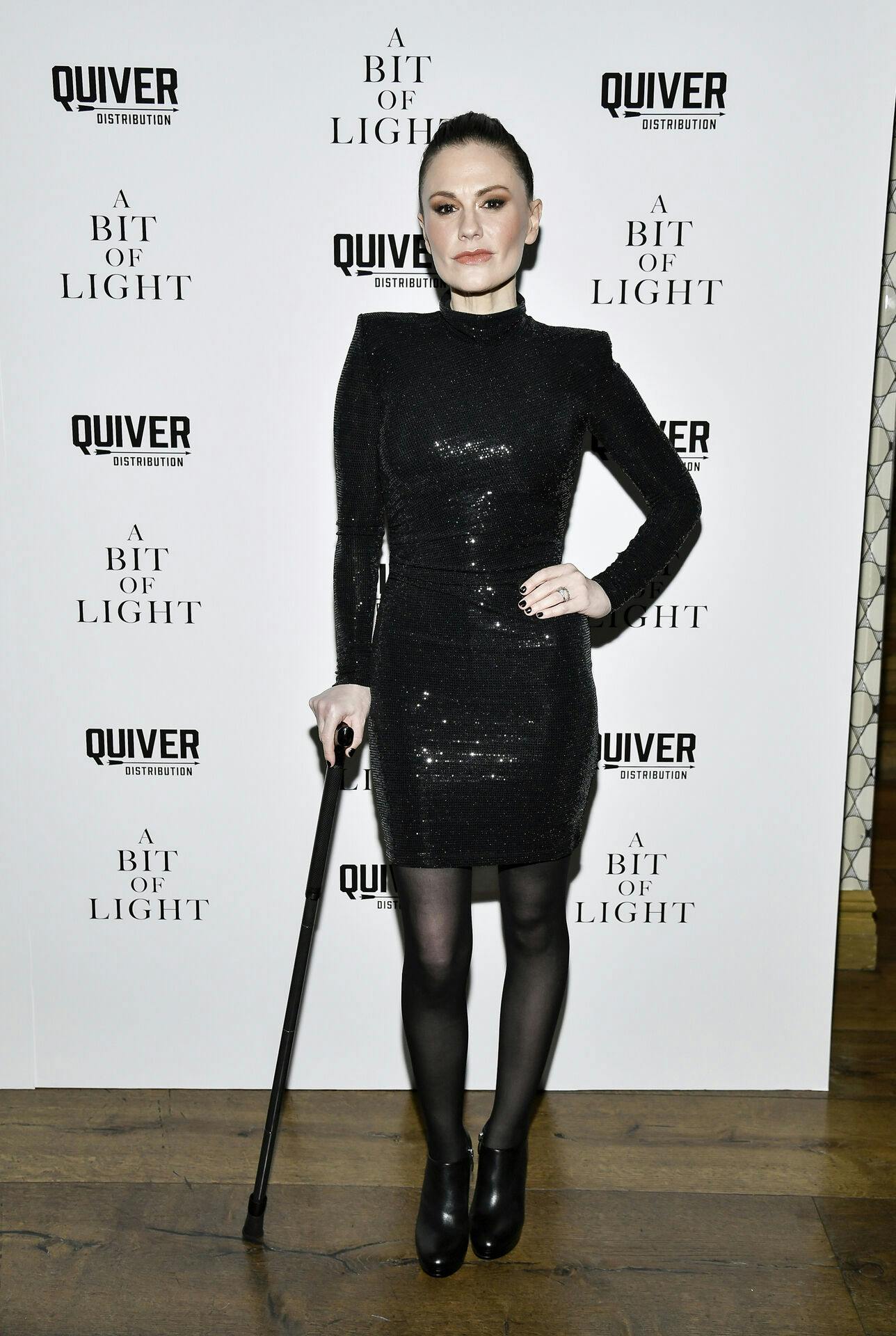 Anna Paquin attends the premiere of "A Bit of Light" at the Crosby Street Hotel on Wednesday, April 3, 2024, in New York. (Photo by Evan Agostini/Invision/AP)