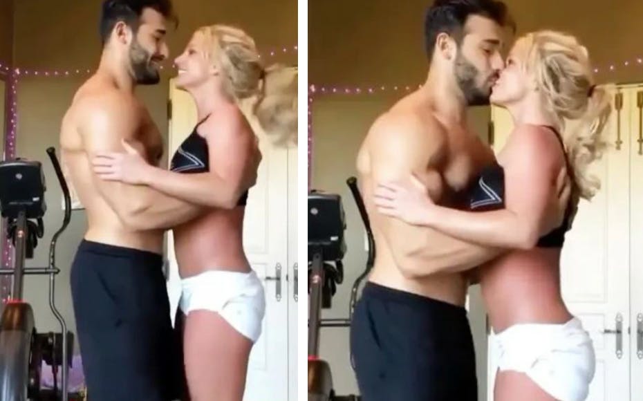 Britney Spears har endnu engang delt en fræk video på sine sociale medier – og denne gang viser videoen hendes eksmand Sam Asghari!