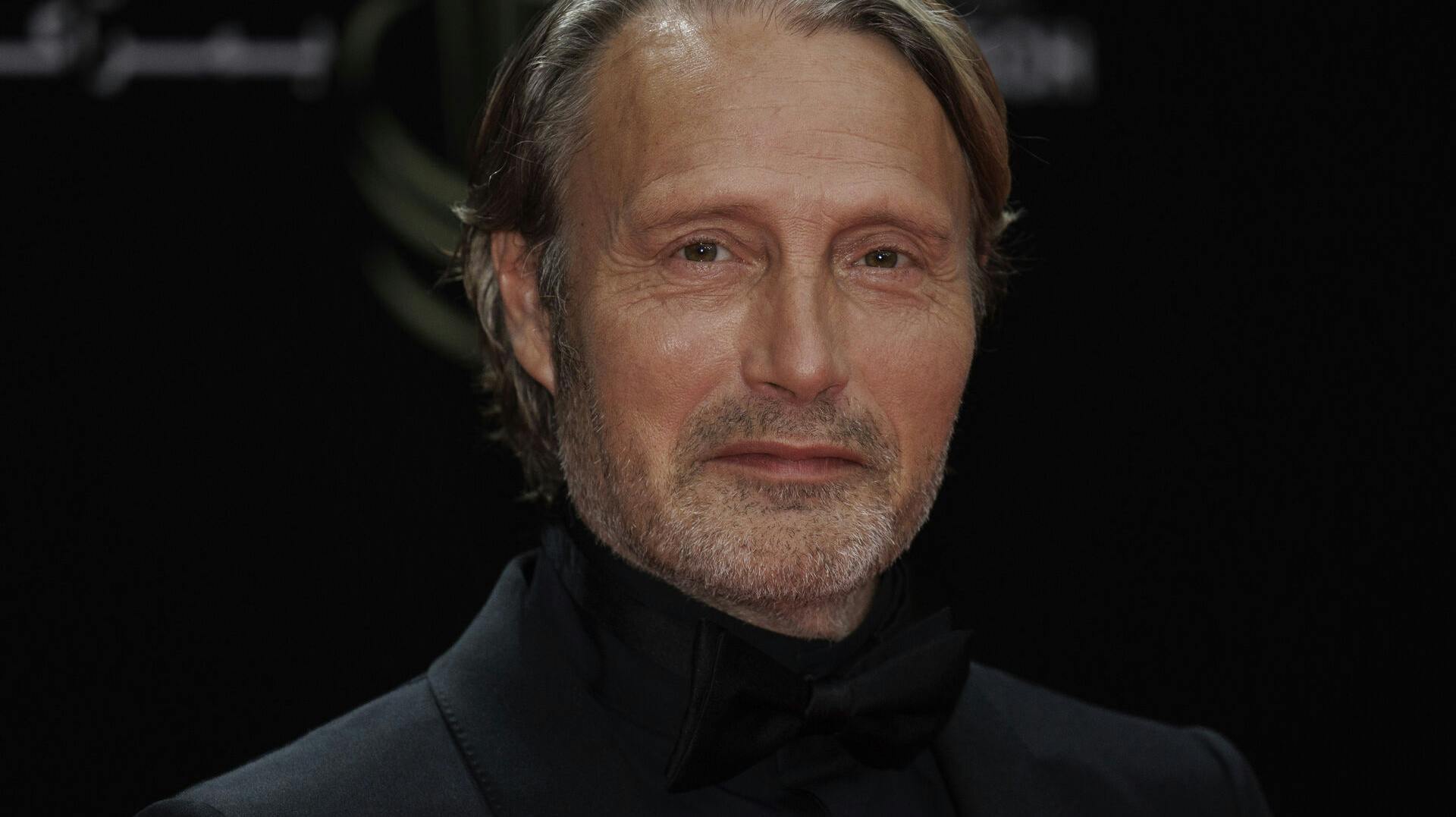 Mads Mikkelsen poses for photographers before the opening ceremony of the Marrakech International Film Festival in Marrakech, Morroco, Friday, Nov. 24, 2023. (Photo by Vianney Le Caer/Invision/AP)