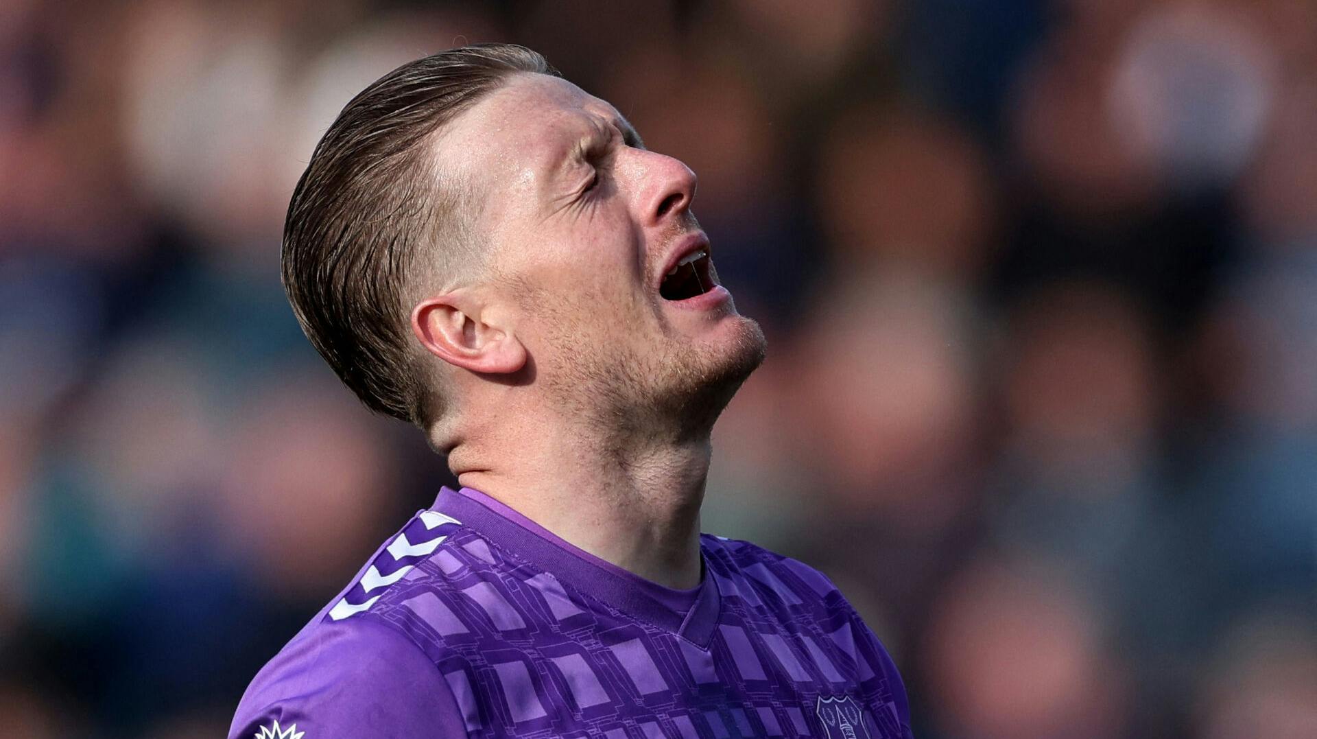 Everton-målmand Jordan Pickford.