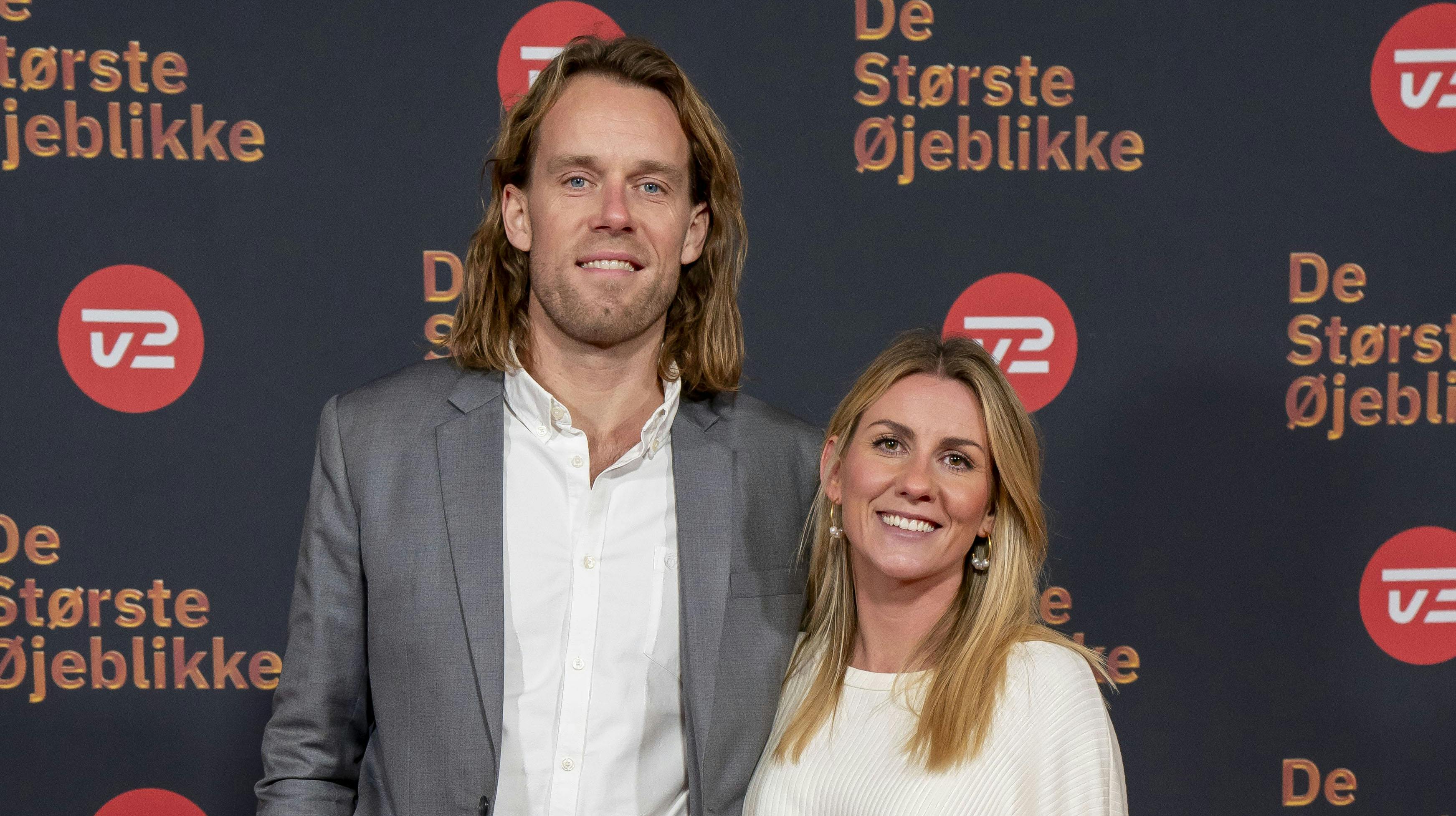 Senere på året bliver Mette Sommer og kæresten Krelle forældre for første gang.
