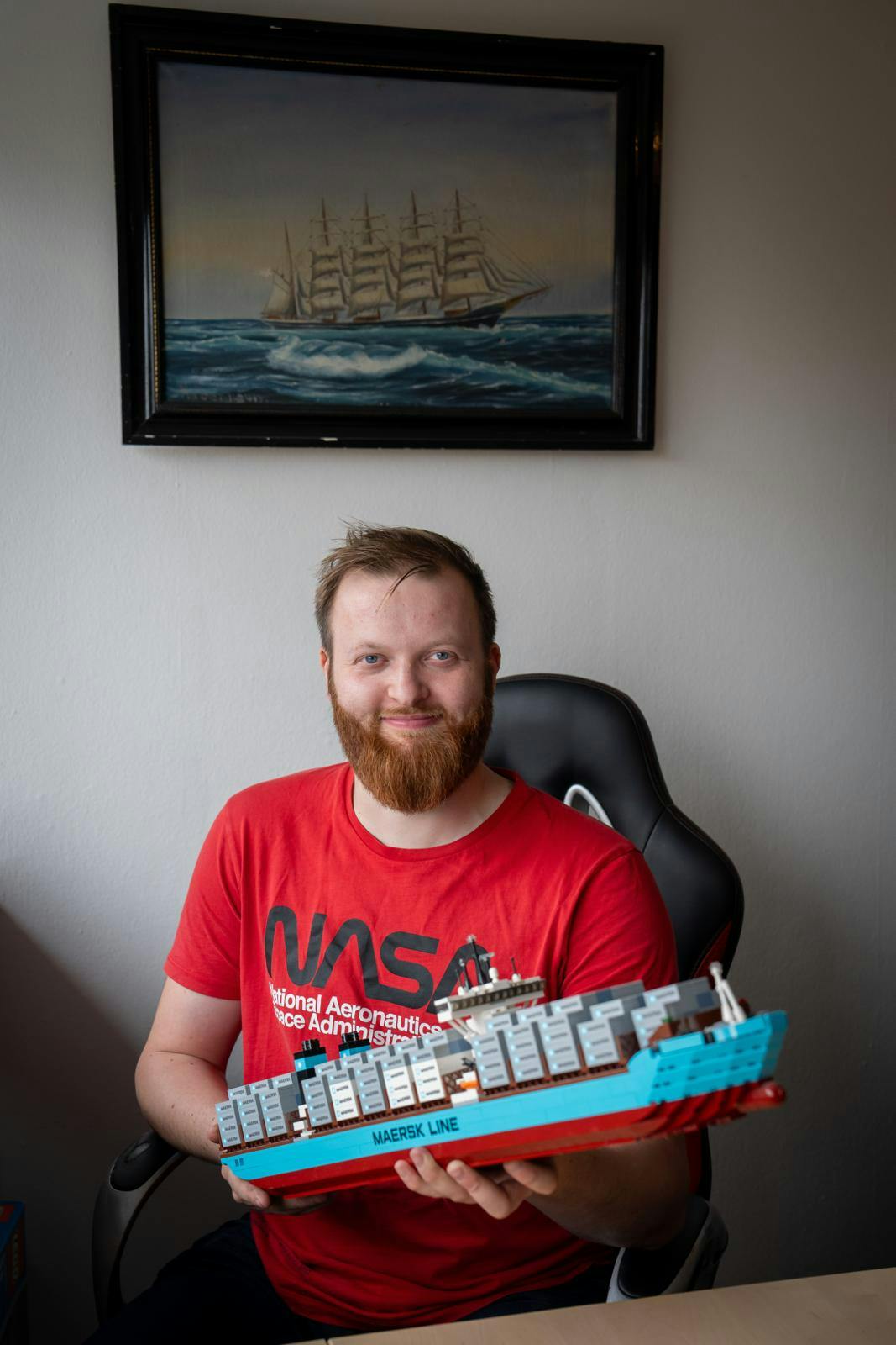 Rasmus bliver færdig med sin uddannelse til januar. – Planen er, at jeg skal ud at sejle – det kunne jeg godt tænke mig – som maskinmester på enten et tankskib eller containerskib, siger Rasmus, som til sommer skal i praktik på et tankskibsrederi.