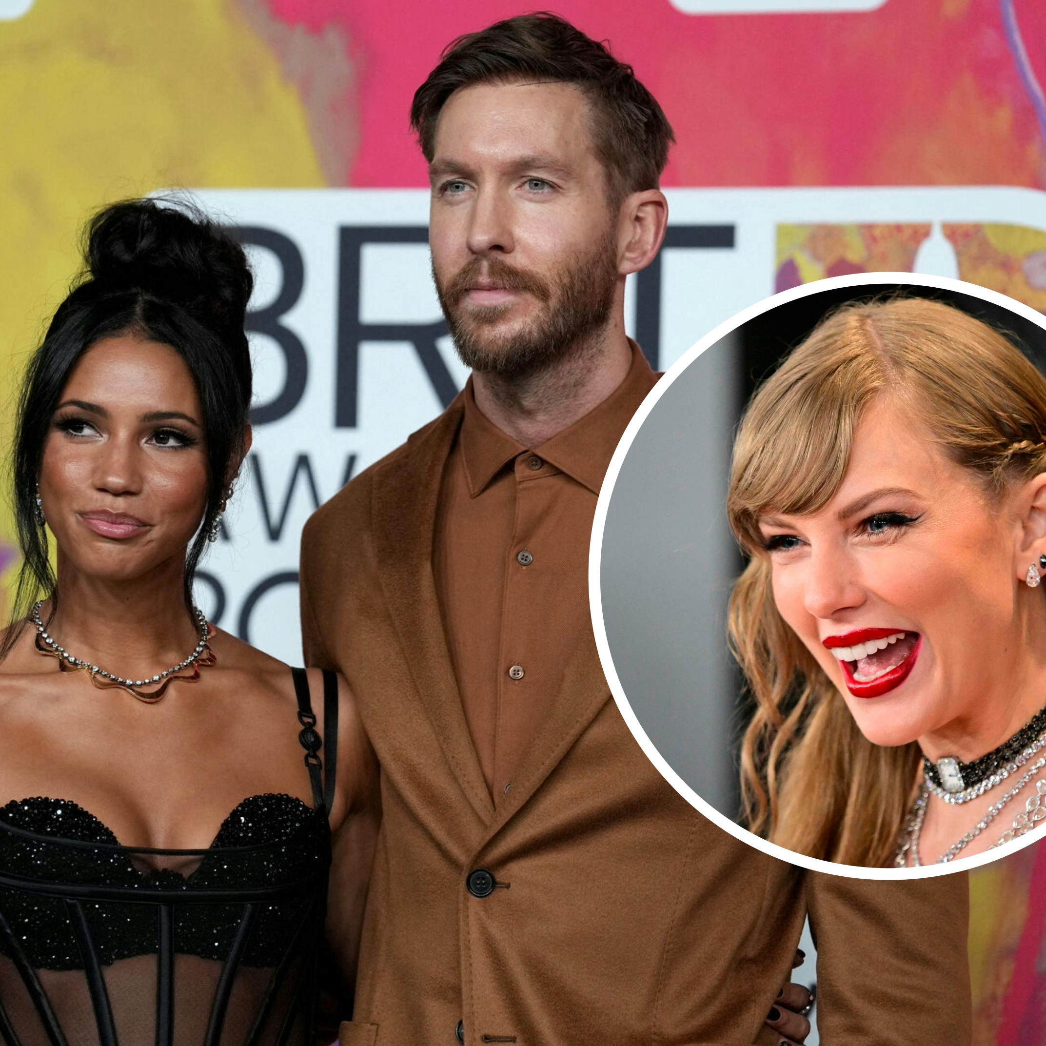 Calvin Harris har tidligere været kærester med Taylor Swift, men det forhindrer ikke konen i at være en Swiftie.