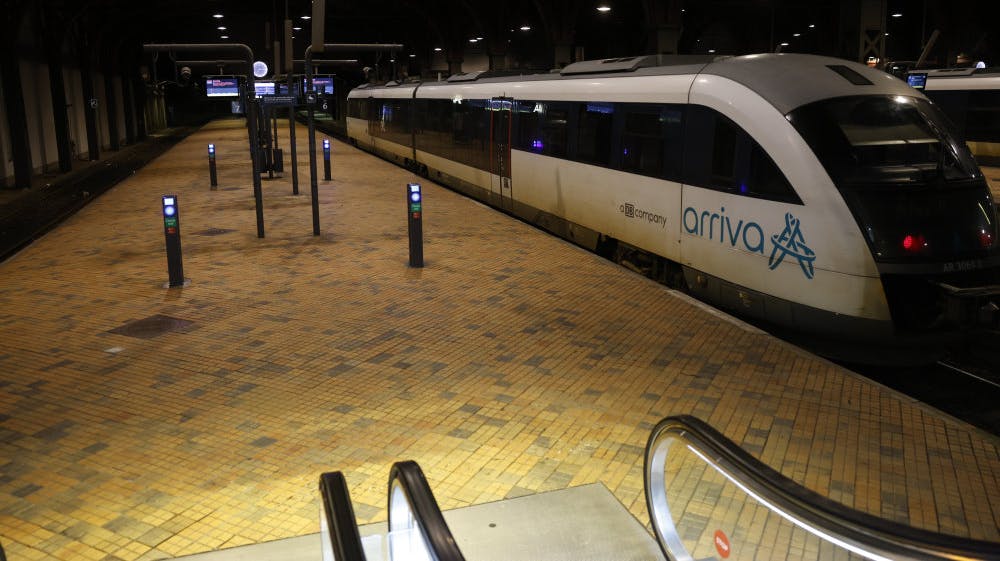 Arriva ventes at genoptage togdriften mellem Herning og Silkeborg torsdag morgen. (Arkivfoto). 