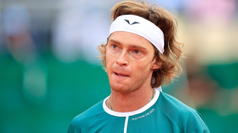 Andrey Rublev er færdig i Monte Carlo. 